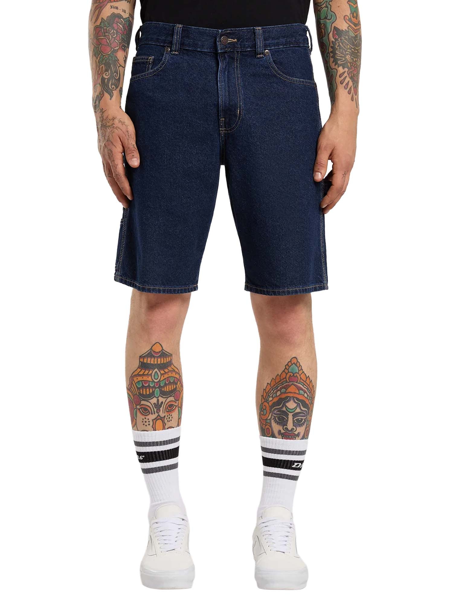 Dickies Shorts carpenter 993 11-Inch in denim Blu