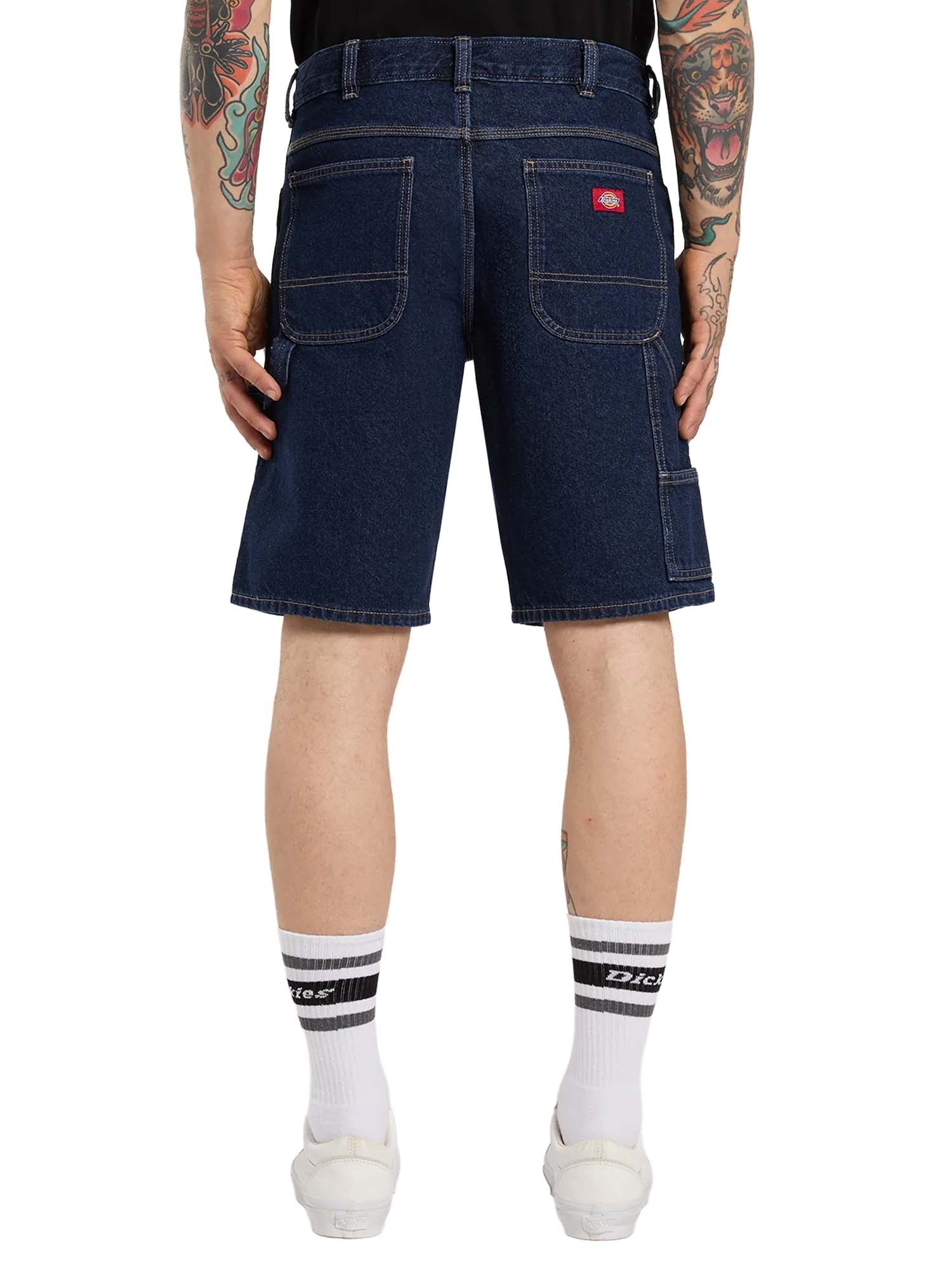 Dickies Shorts carpenter 993 11-Inch in denim Blu