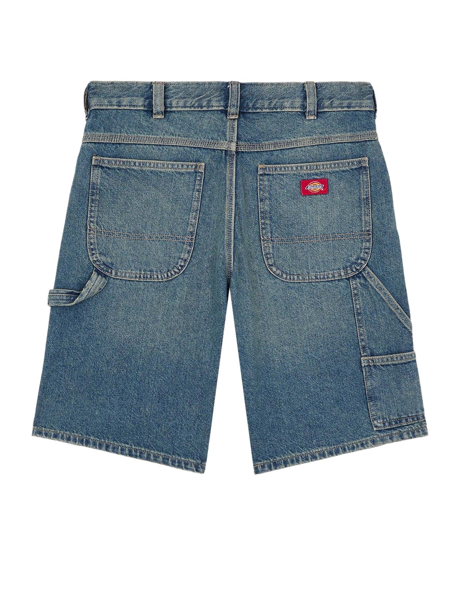 Dickies Shorts carpenter 993 11-Inch in denim Blu