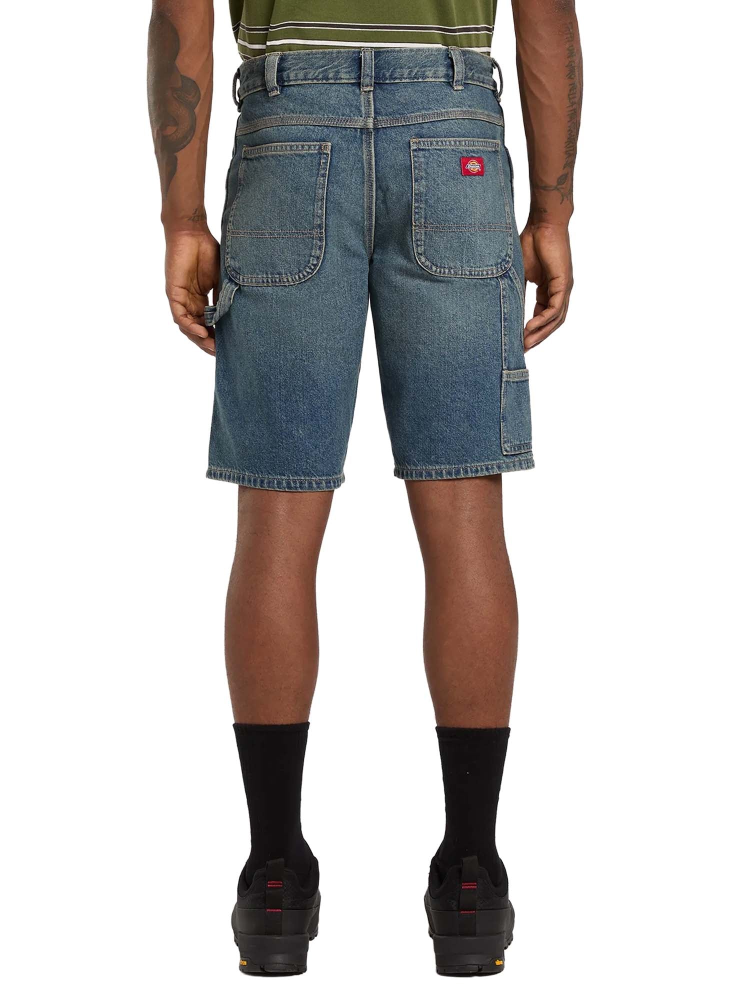 Dickies Shorts carpenter 993 11-Inch in denim Blu
