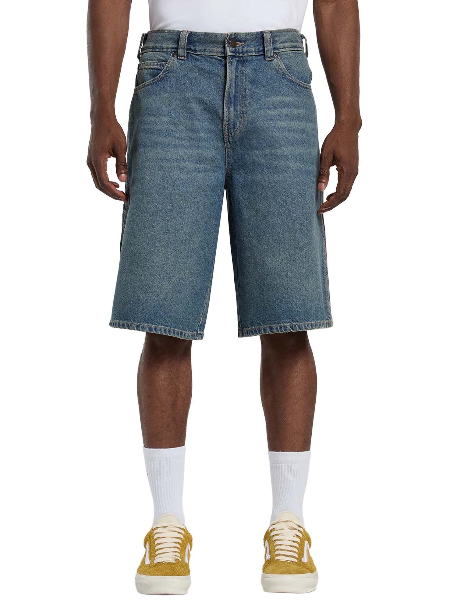 Dickies Shorts 958 13-Inch loose in denim Blu