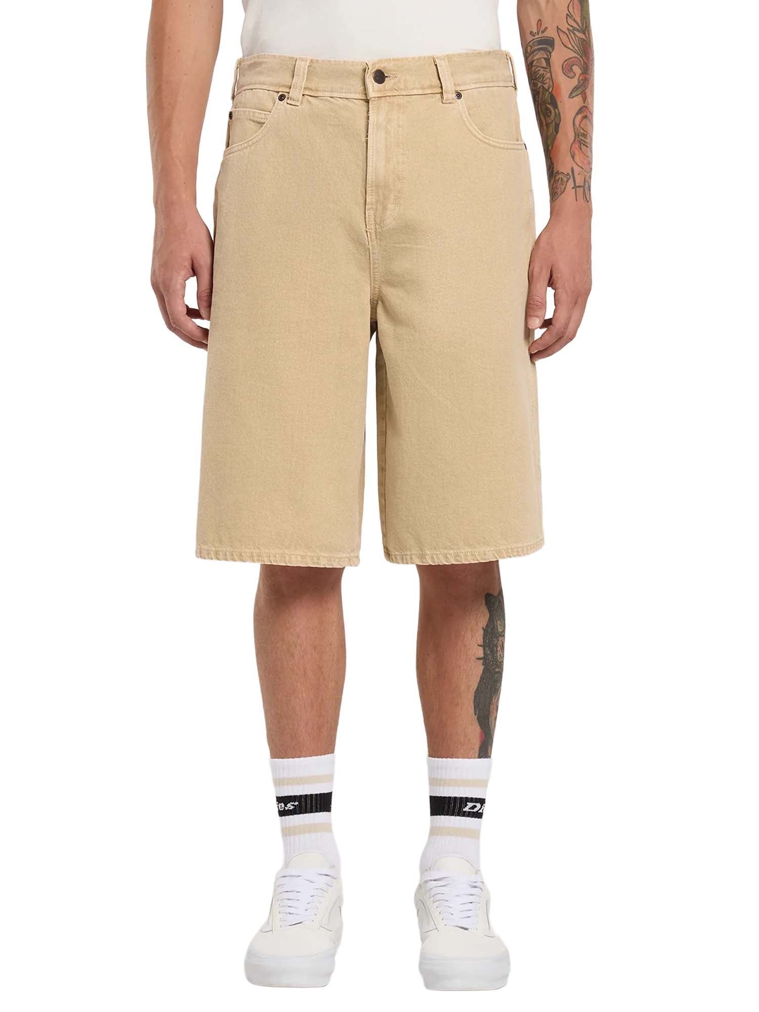 Dickies Shorts 958 13-Inch loose in denim Verde