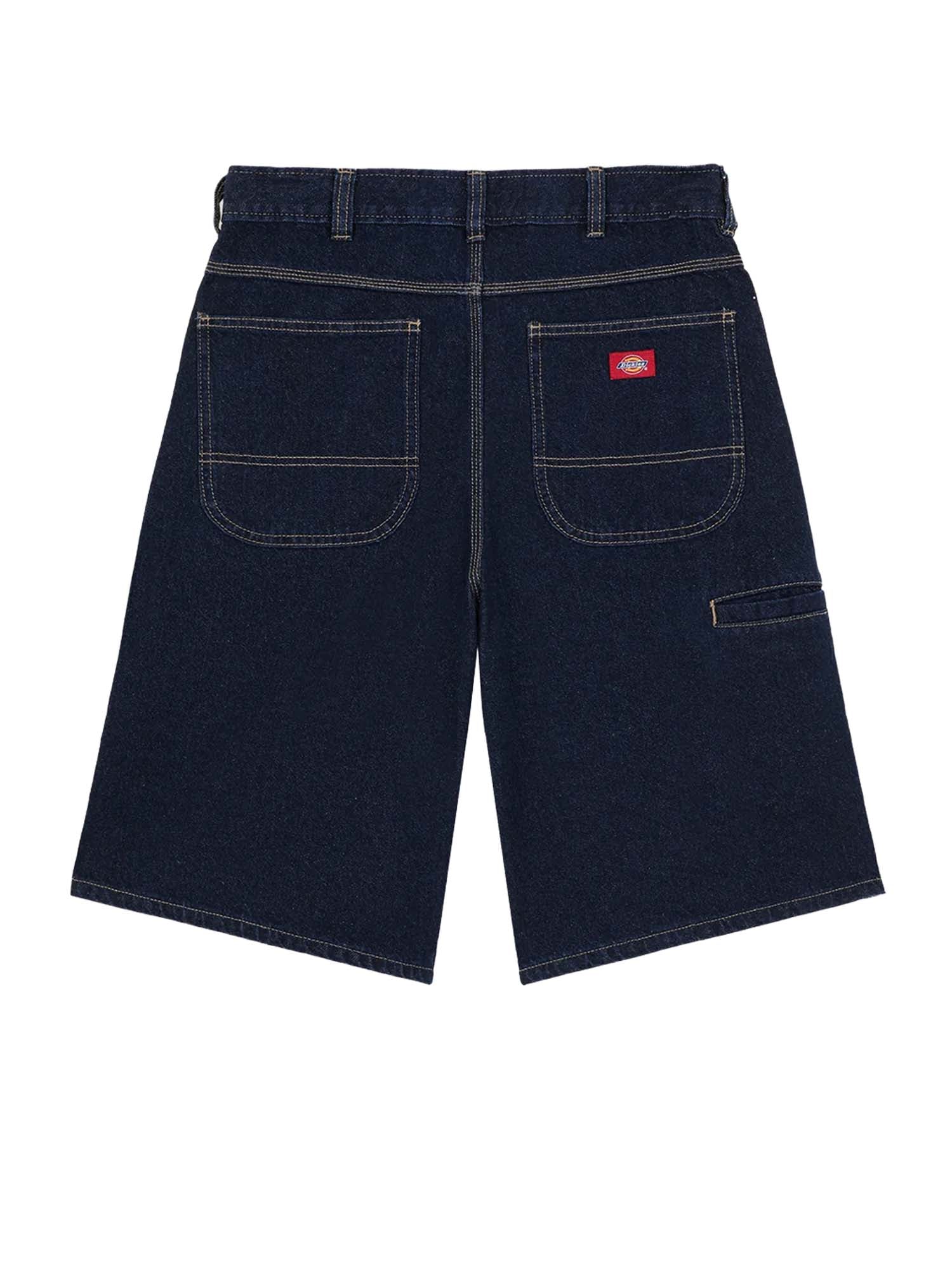 Dickies Shorts 958 13-Inch loose in denim Blu