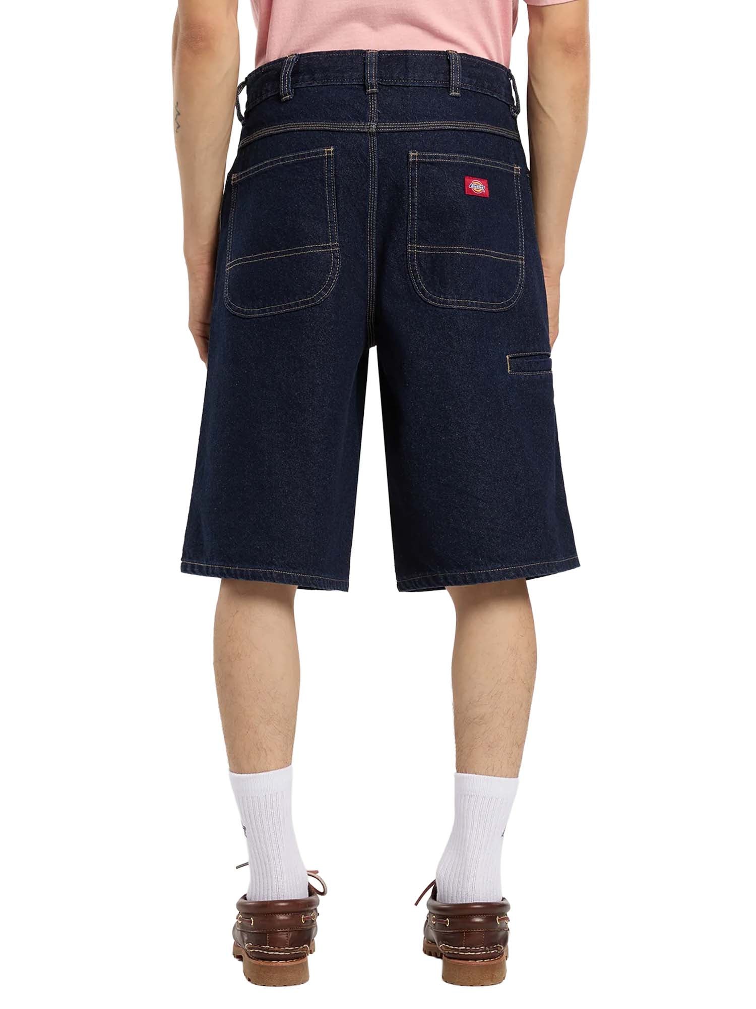 Dickies Shorts 958 13-Inch loose in denim Blu