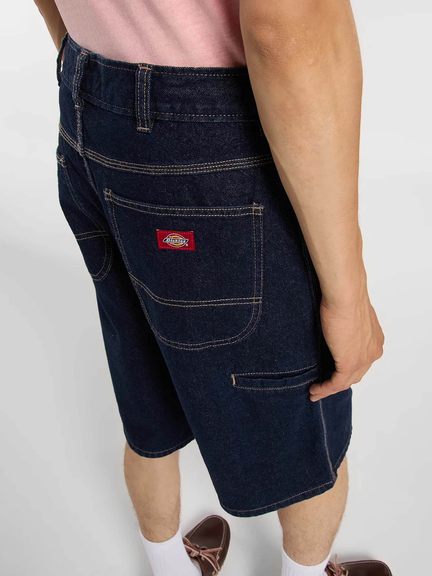 Dickies Shorts 958 13-Inch loose in denim Blu