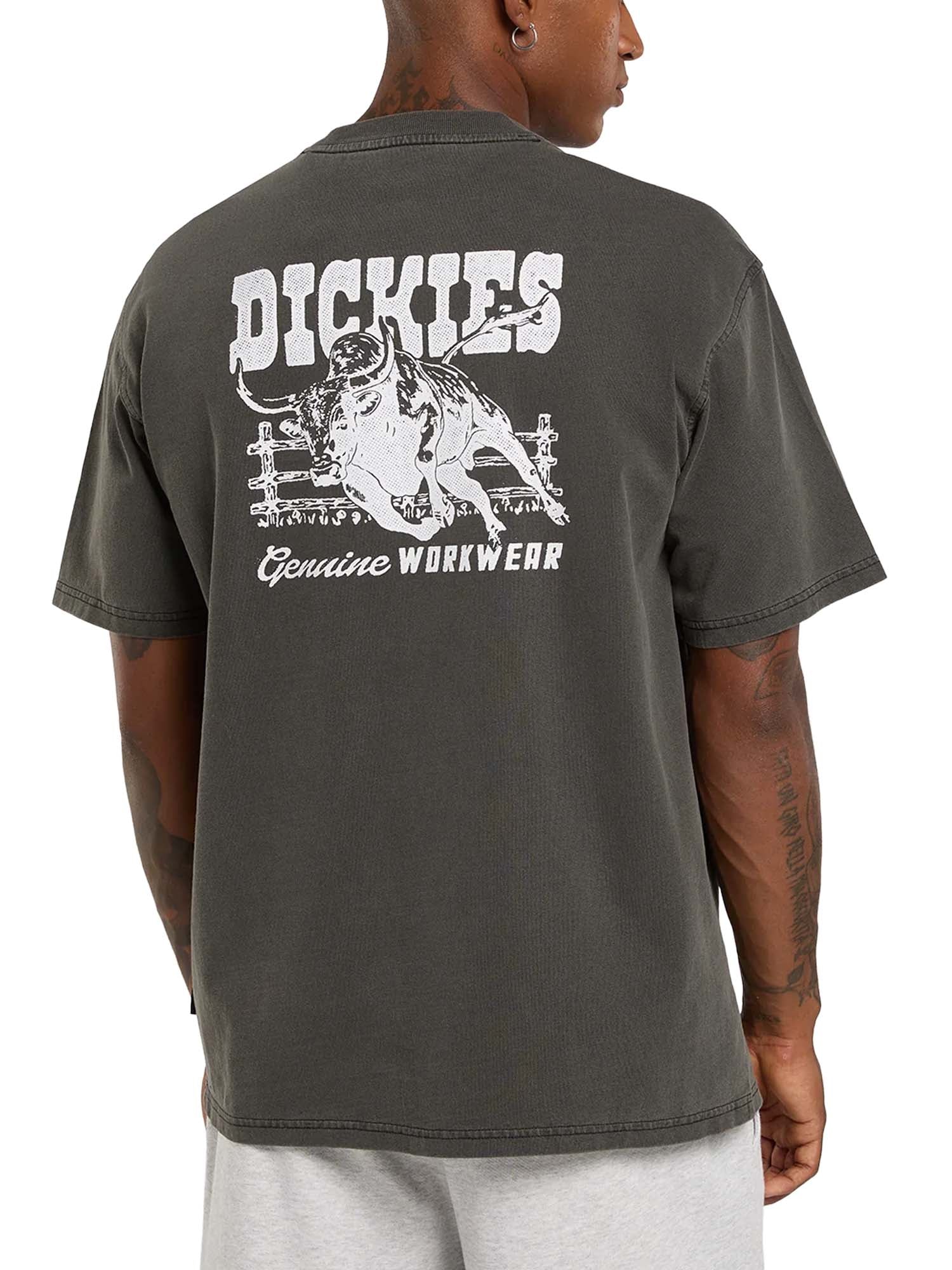 Dickies T-shirt peso medio Buchtell Nero