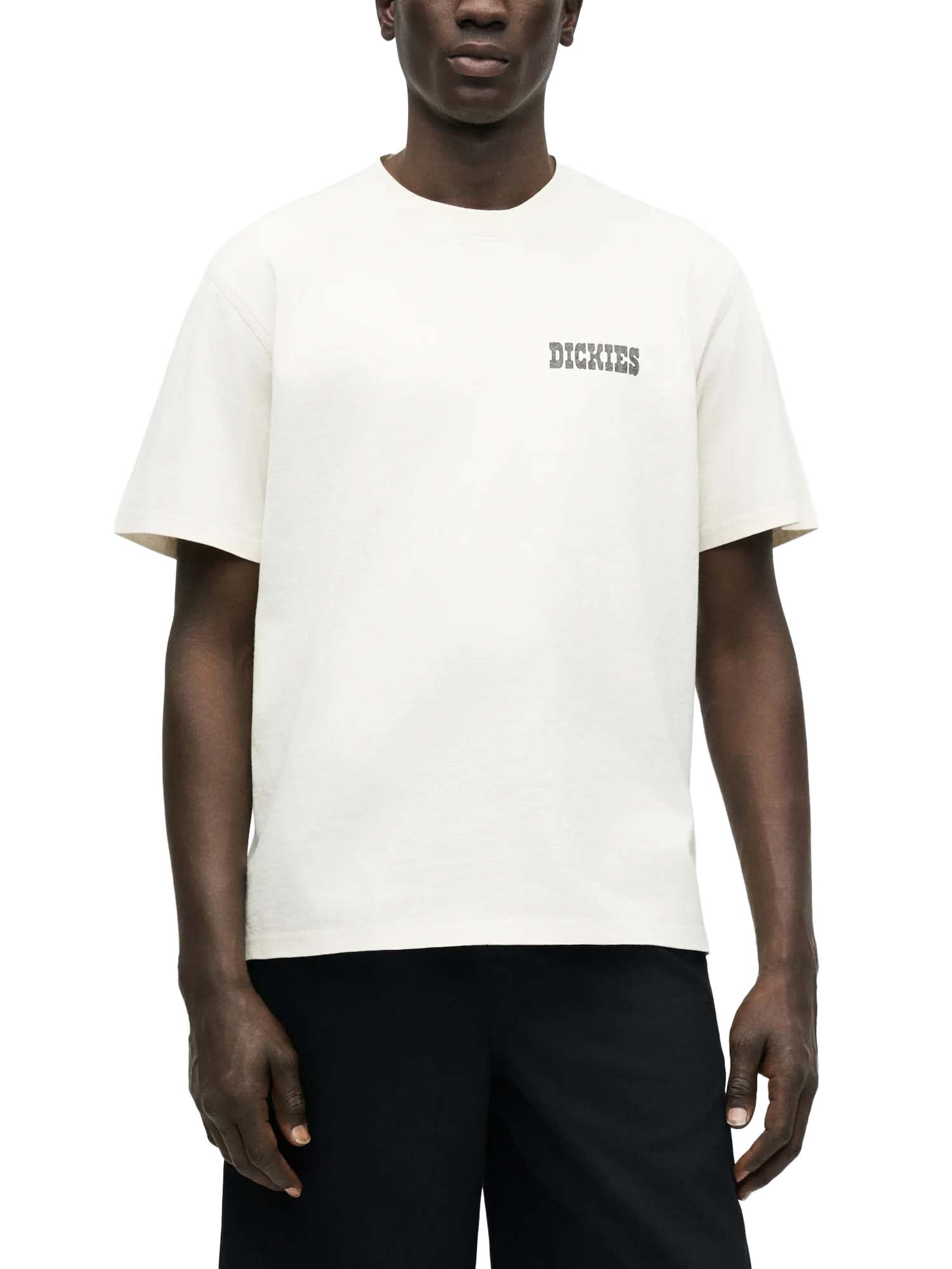 Dickies T-shirt peso medio Buchtell Bianco