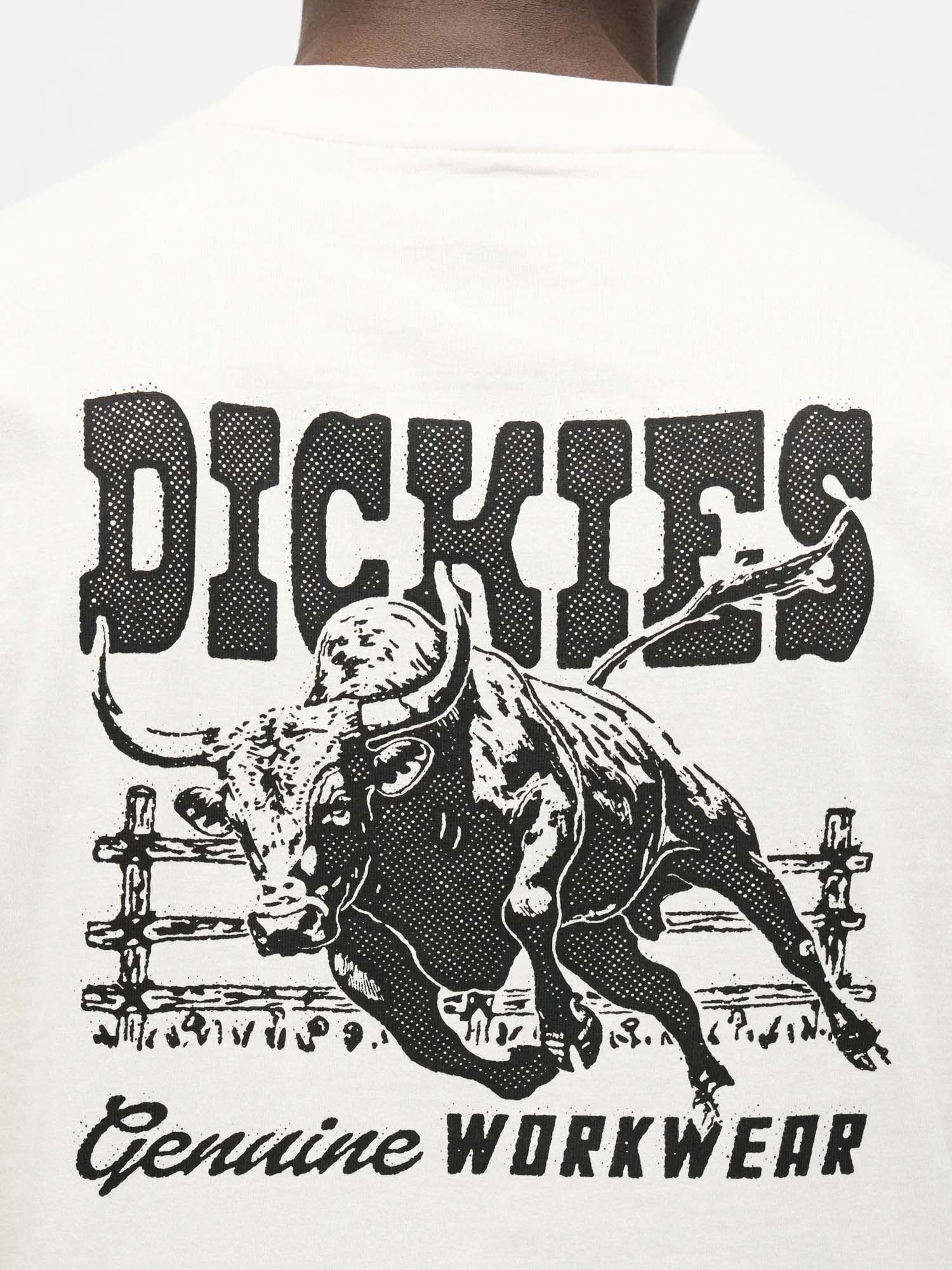 Dickies T-shirt peso medio Buchtell Bianco