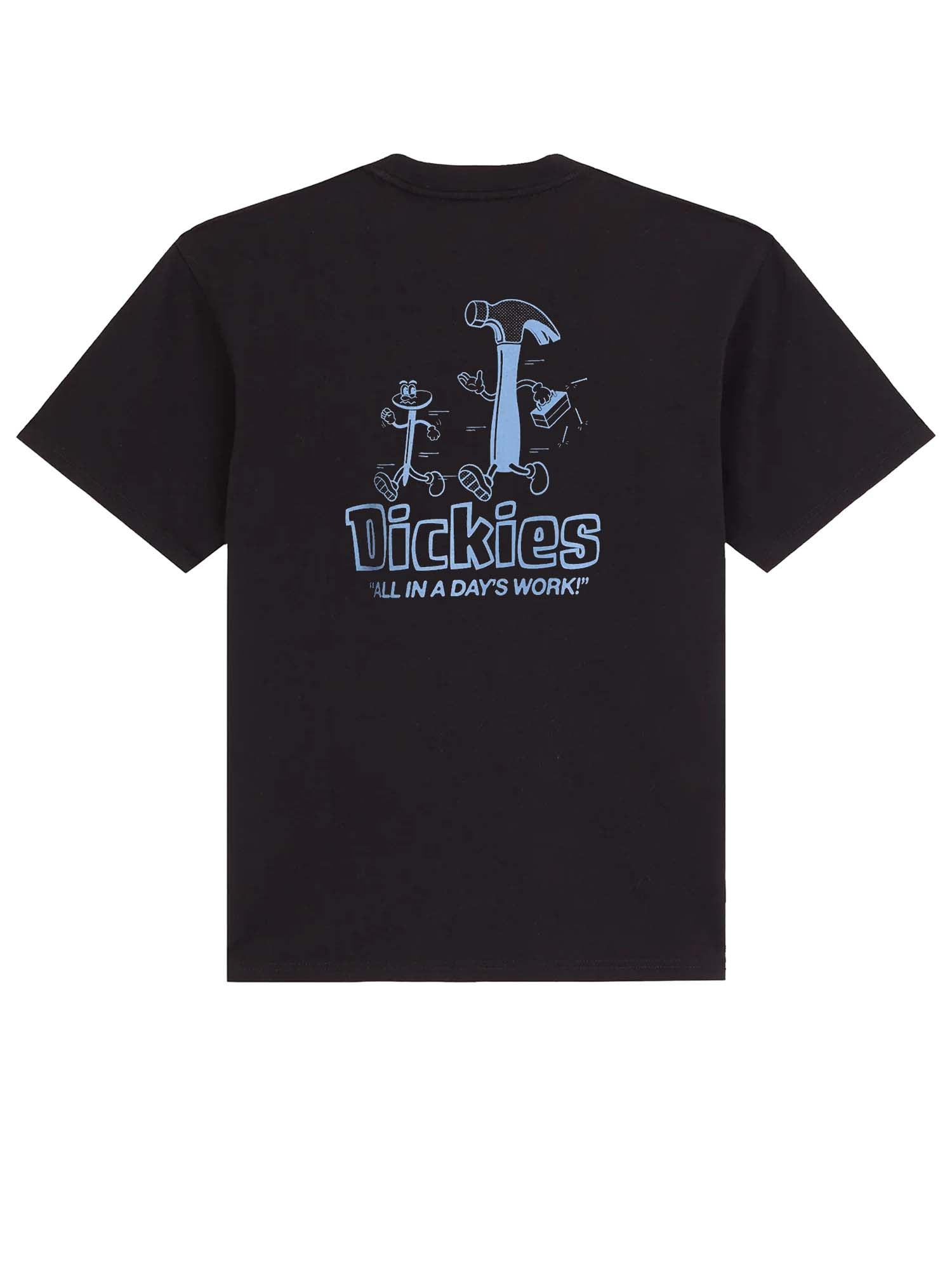 Dickies T-shirt di peso medio Fairlawn Nero