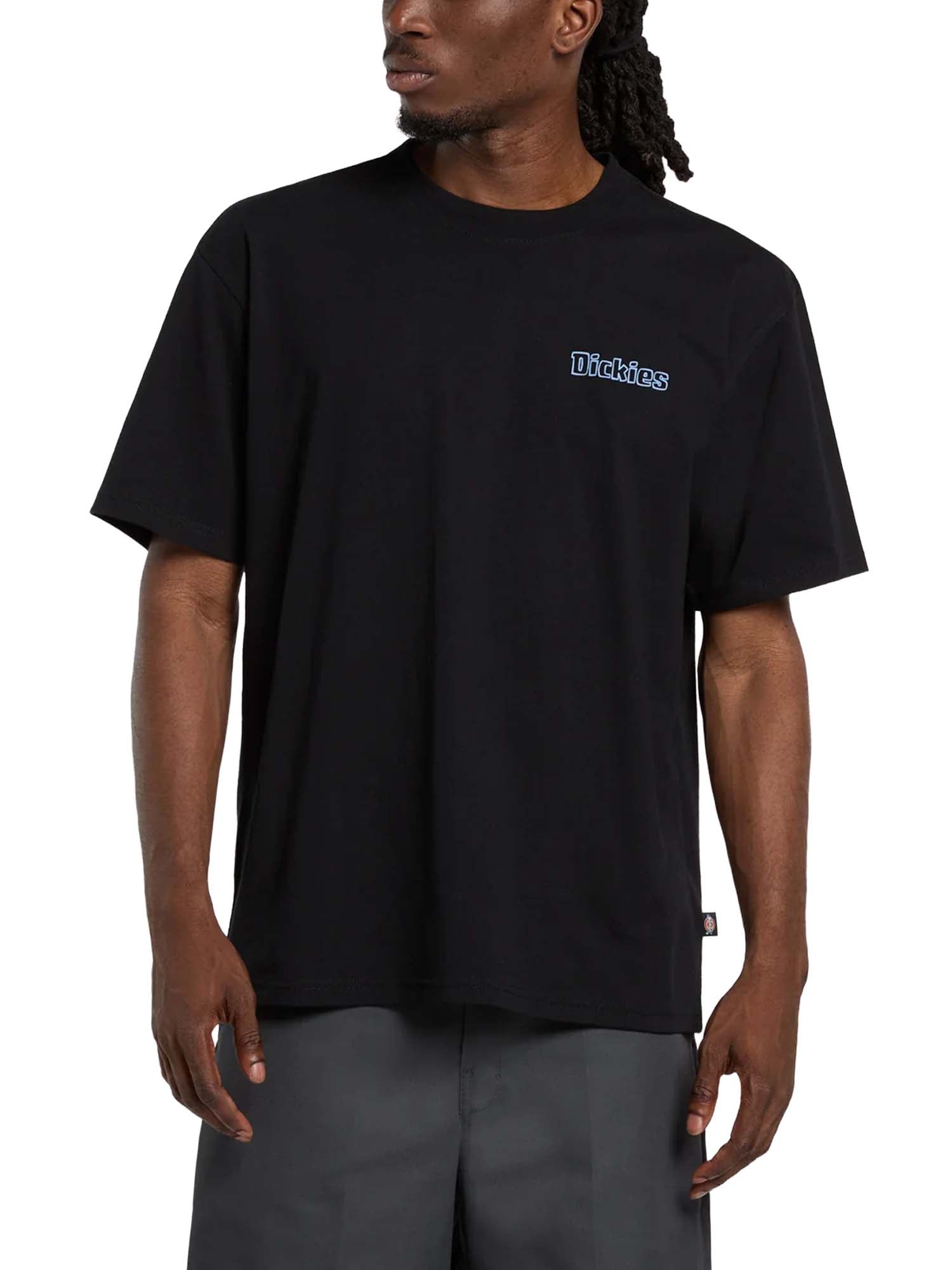 Dickies T-shirt di peso medio Fairlawn Nero