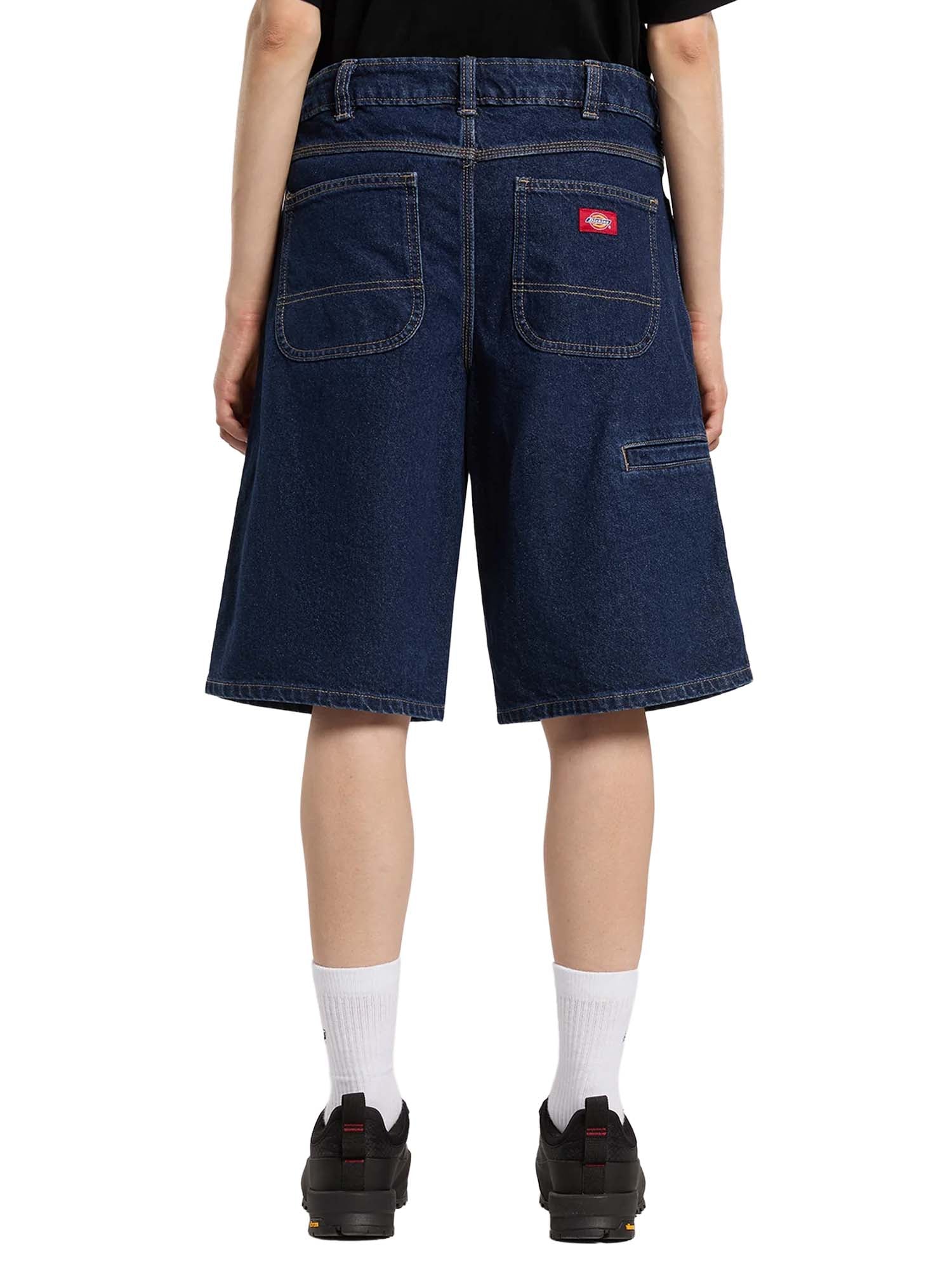 Dickies Shorts 957 13-Inch in denim Blu