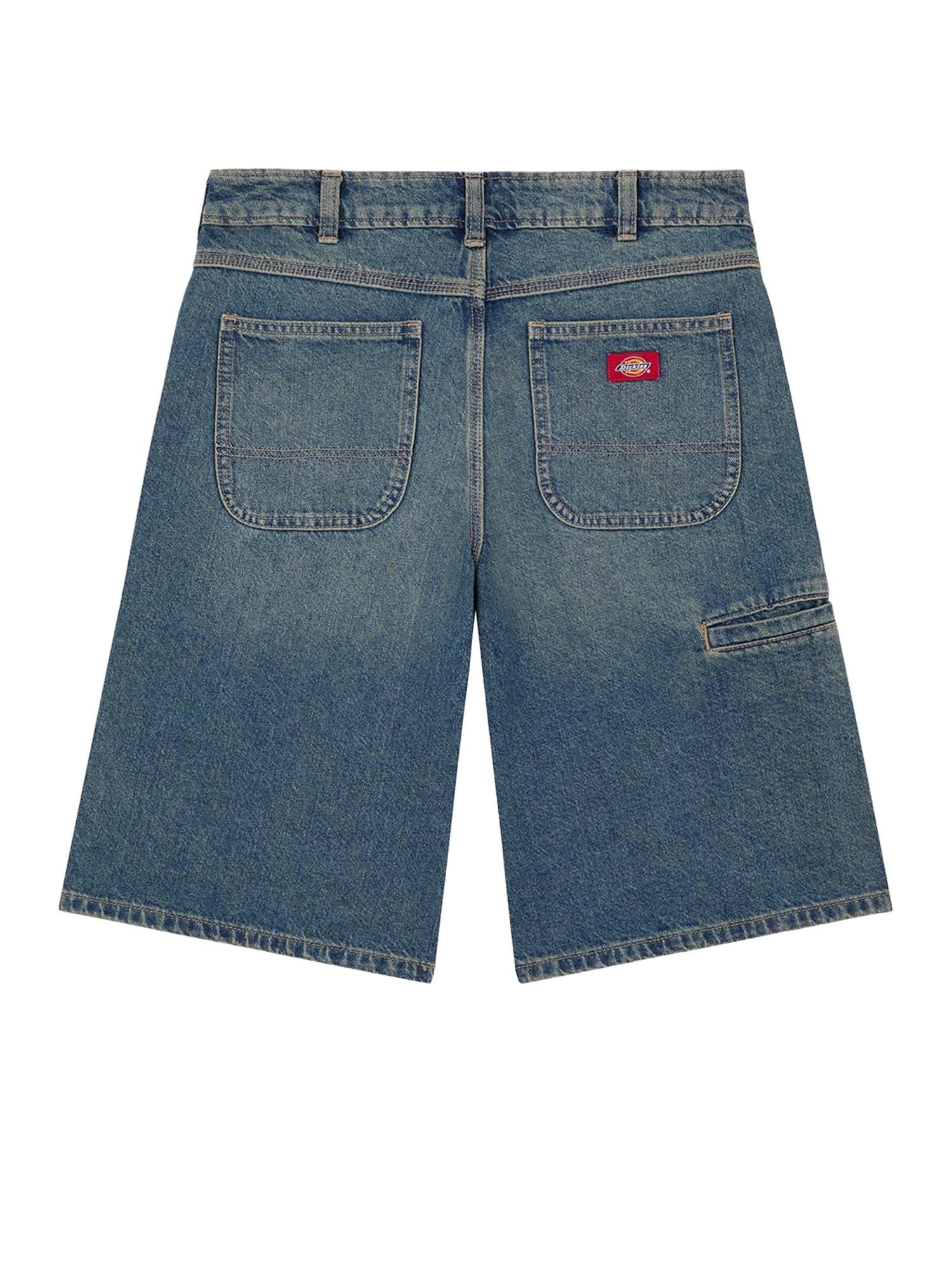 Dickies Shorts 957 13-Inch in denim Blu