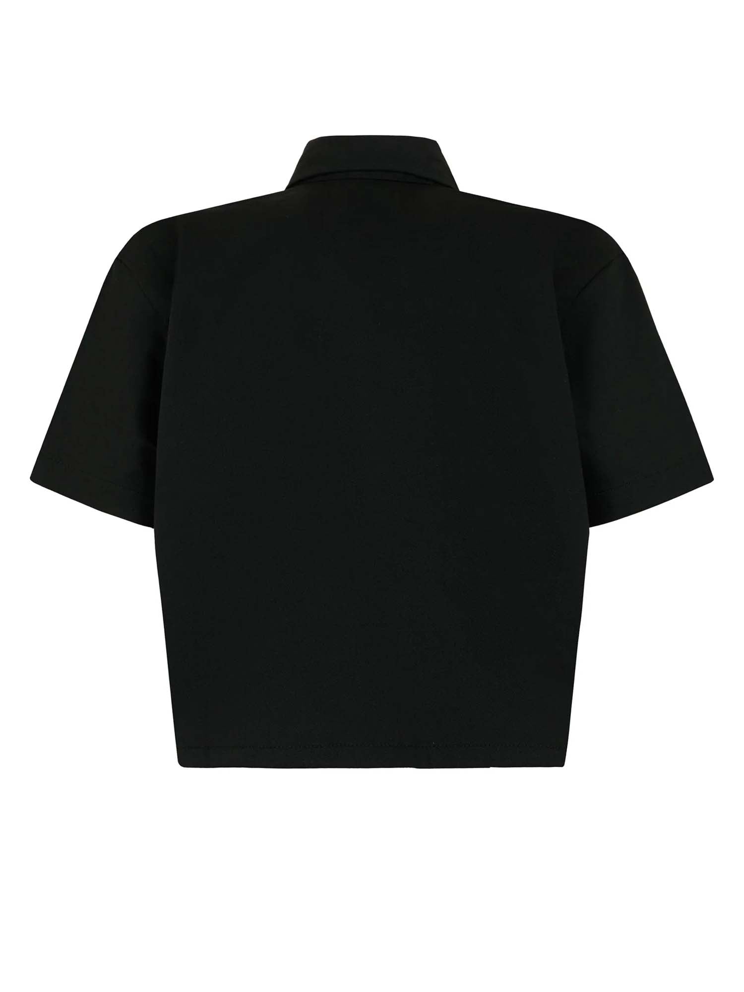 Dickies Camicia da lavoro corta in vita Nero