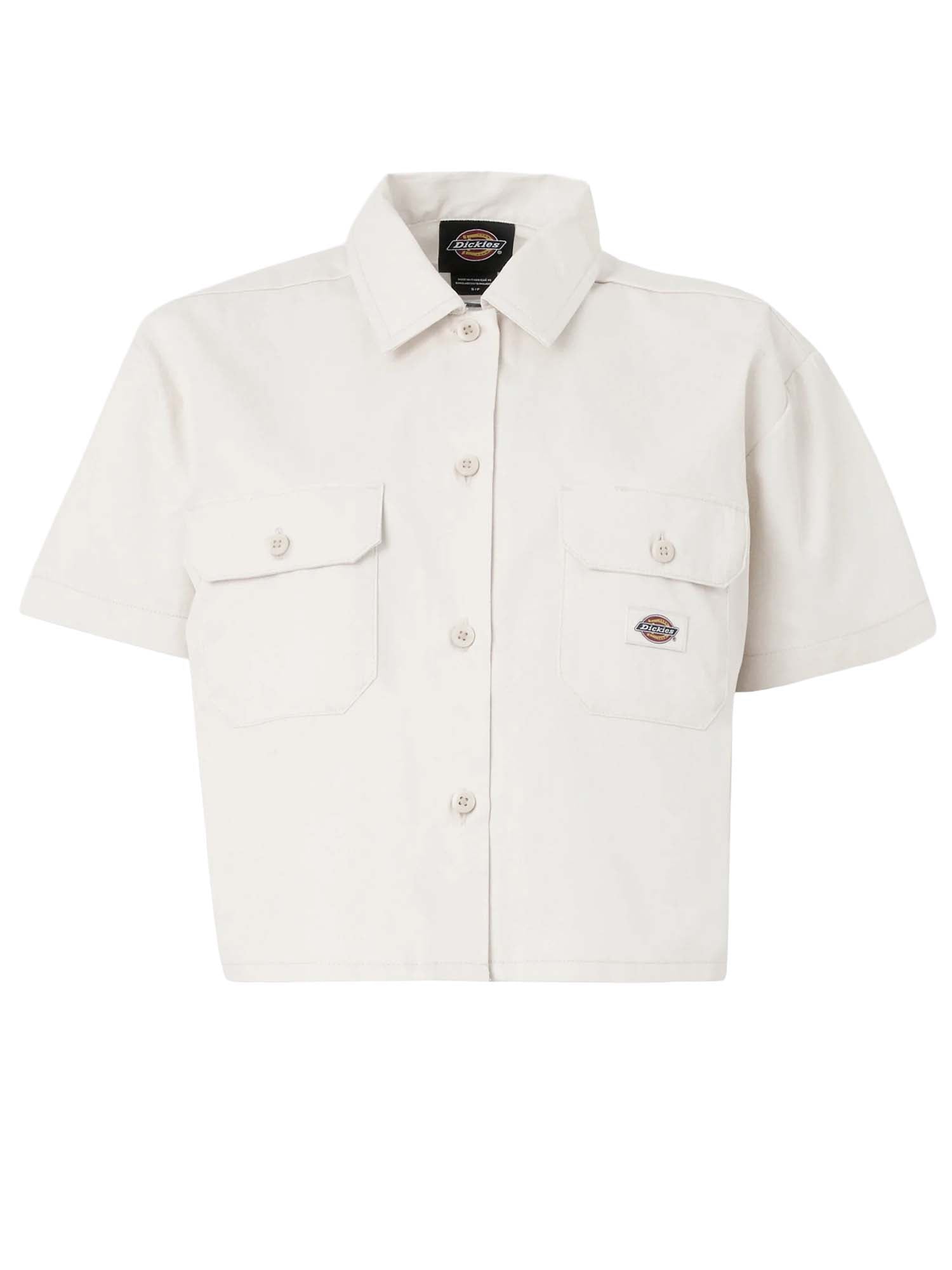Dickies Camicia da lavoro corta in vita Bianco