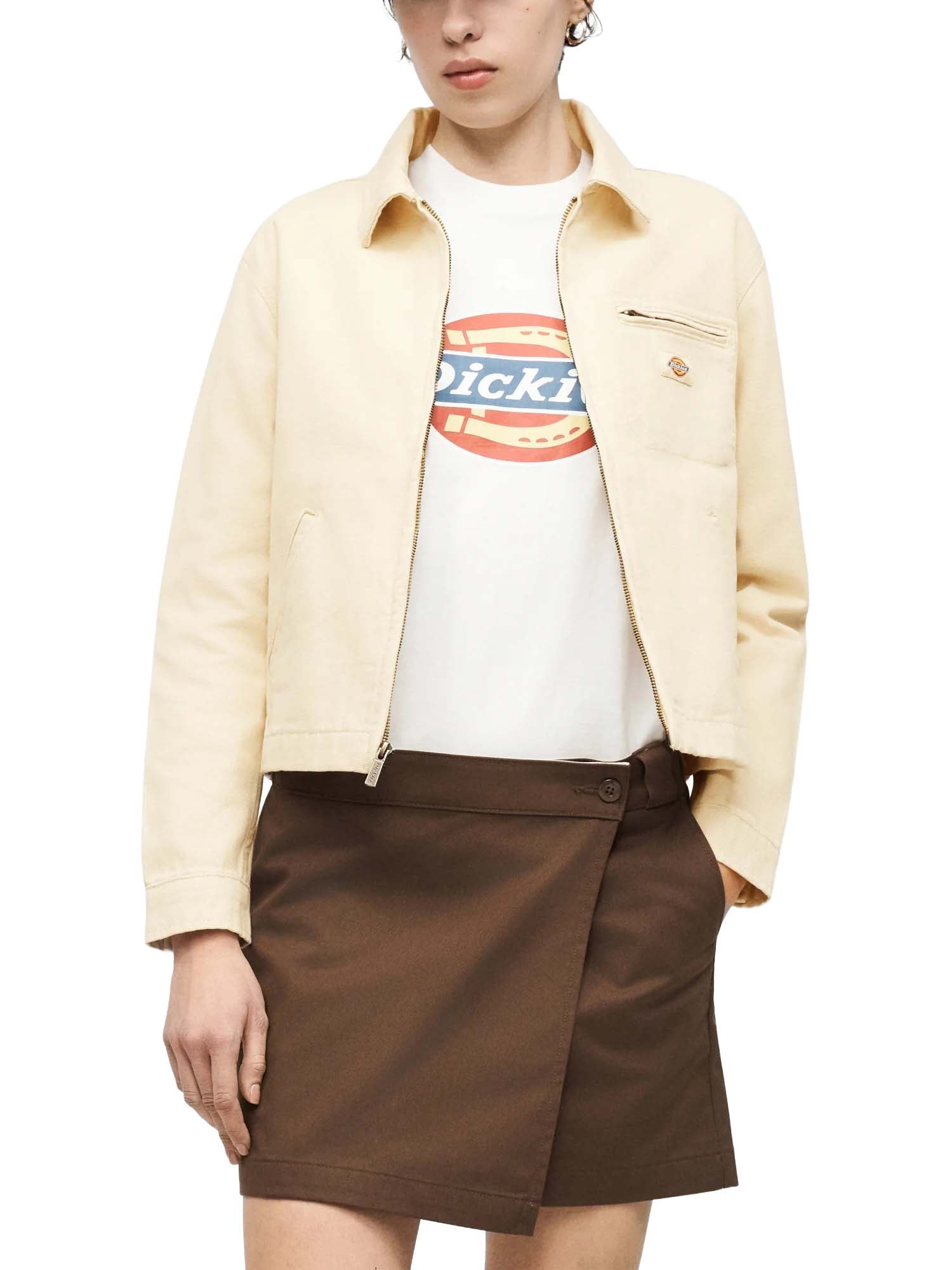 Dickies Giacca painter in canvas non foderata da donna Beige