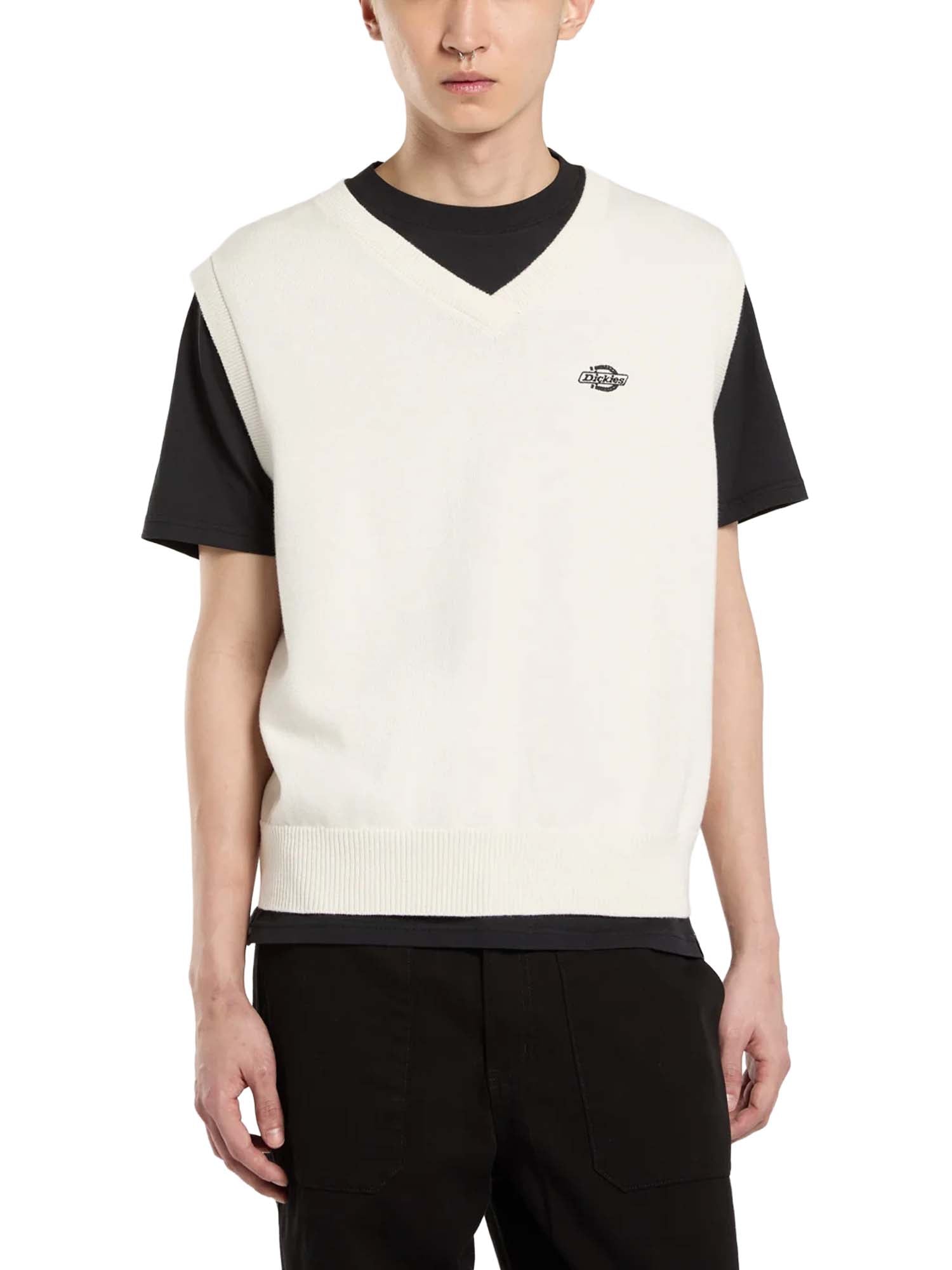 Dickies Gilet in maglia Summerdale Bianco