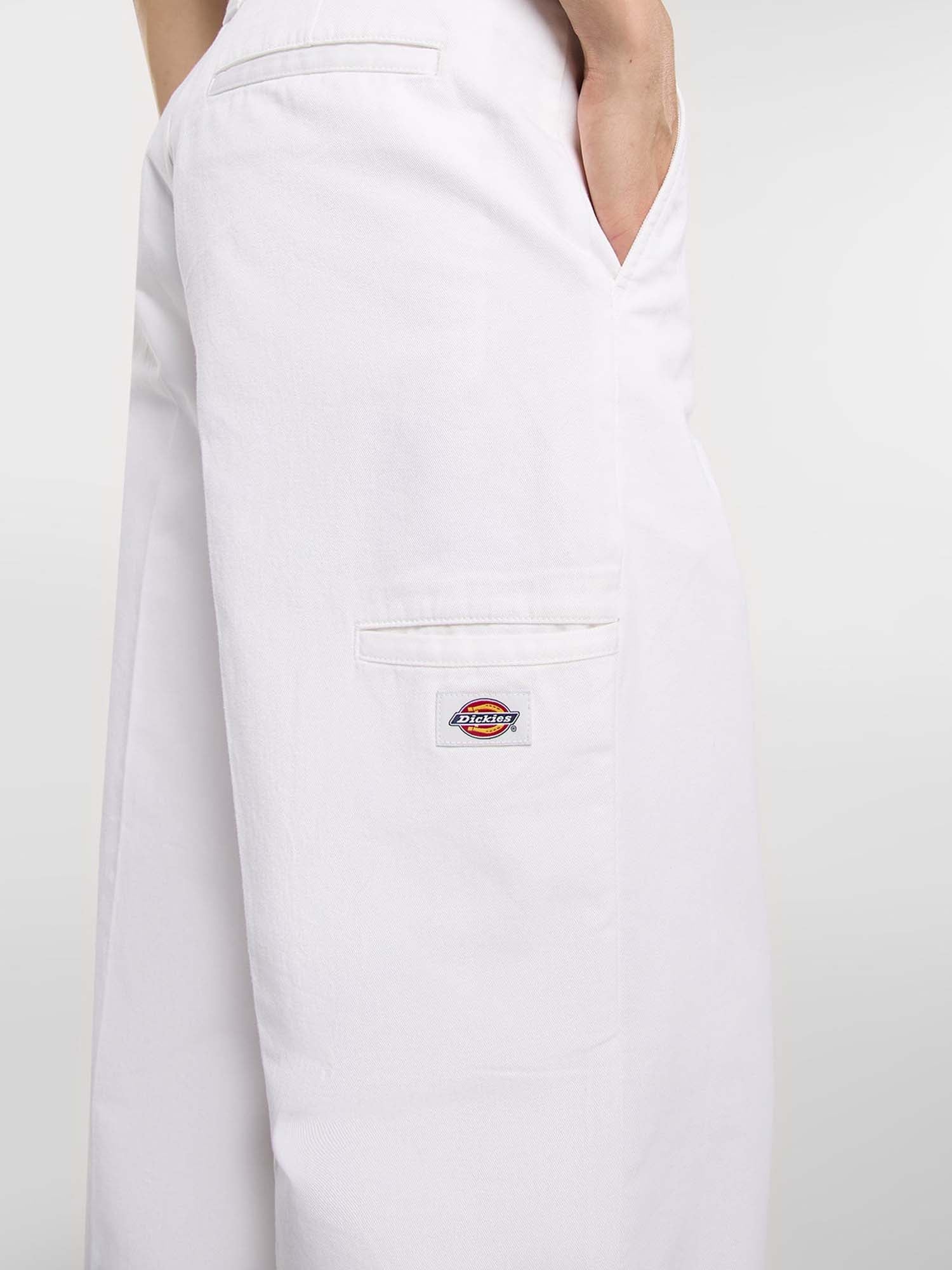 Dickies Pantaloni da lavoro 247 loose da donna Bianco