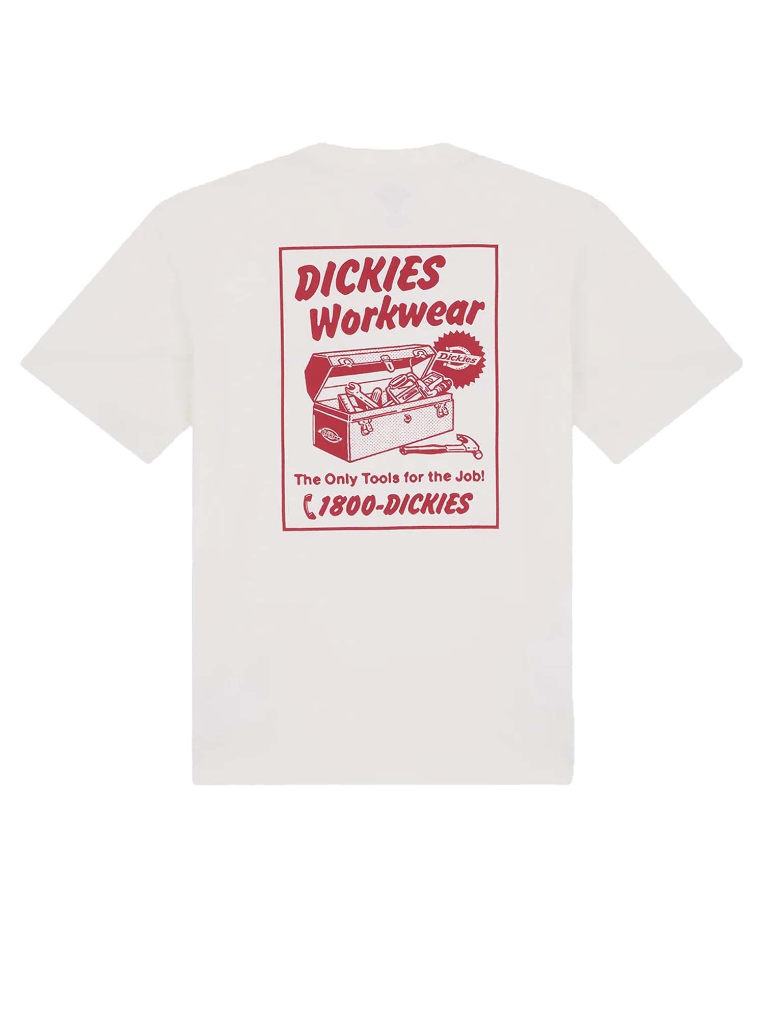 Dickies T-shirt leggera Dry Ridge Bianco