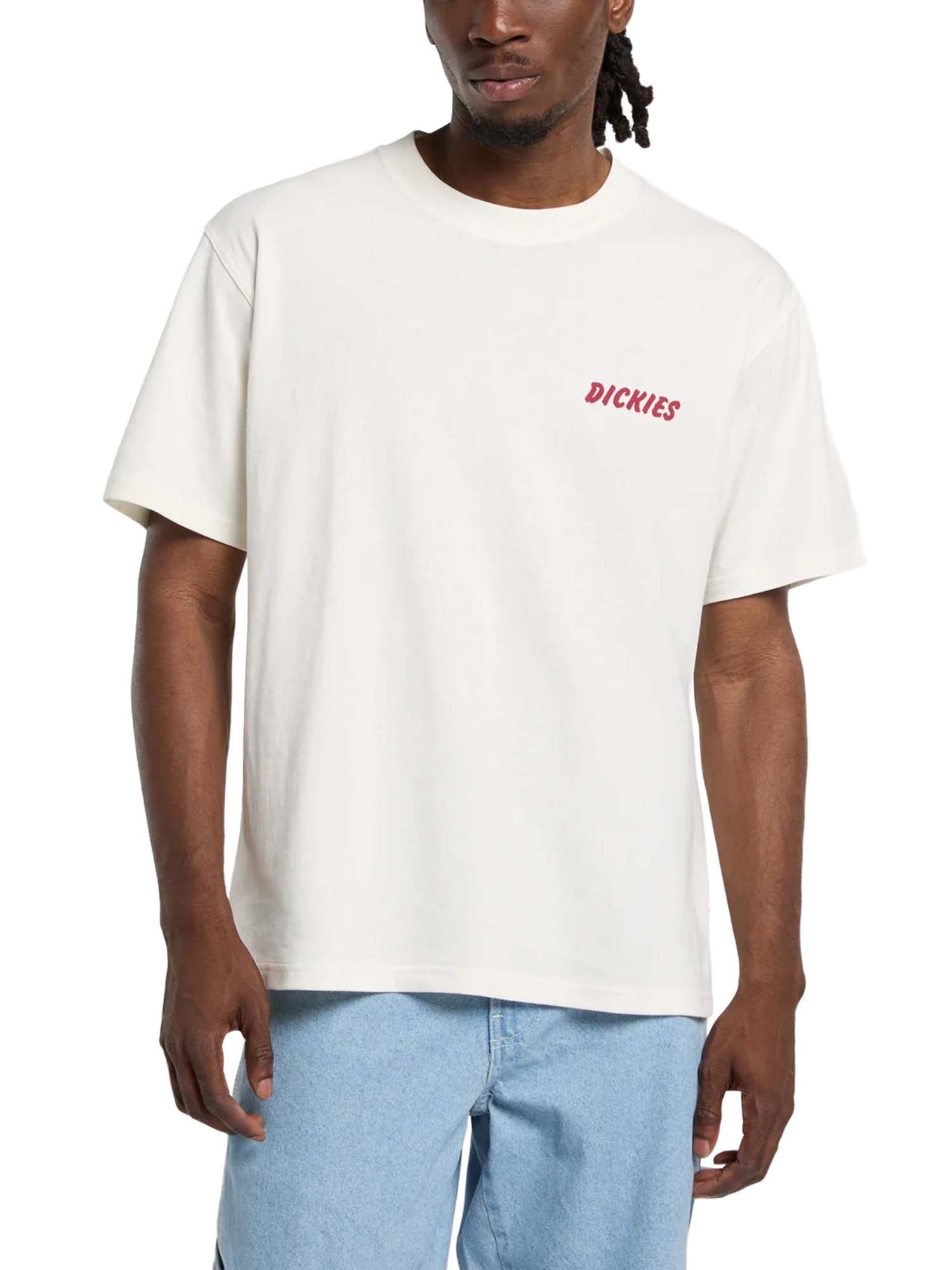 Dickies T-shirt leggera Dry Ridge Bianco