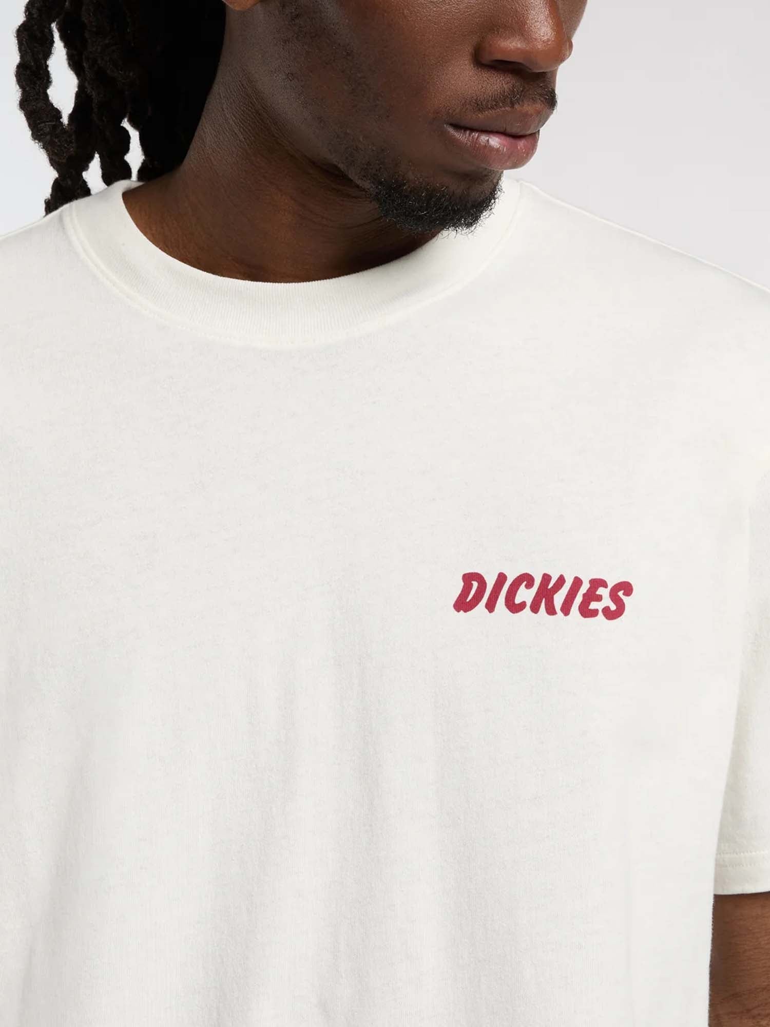 Dickies T-shirt leggera Dry Ridge Bianco