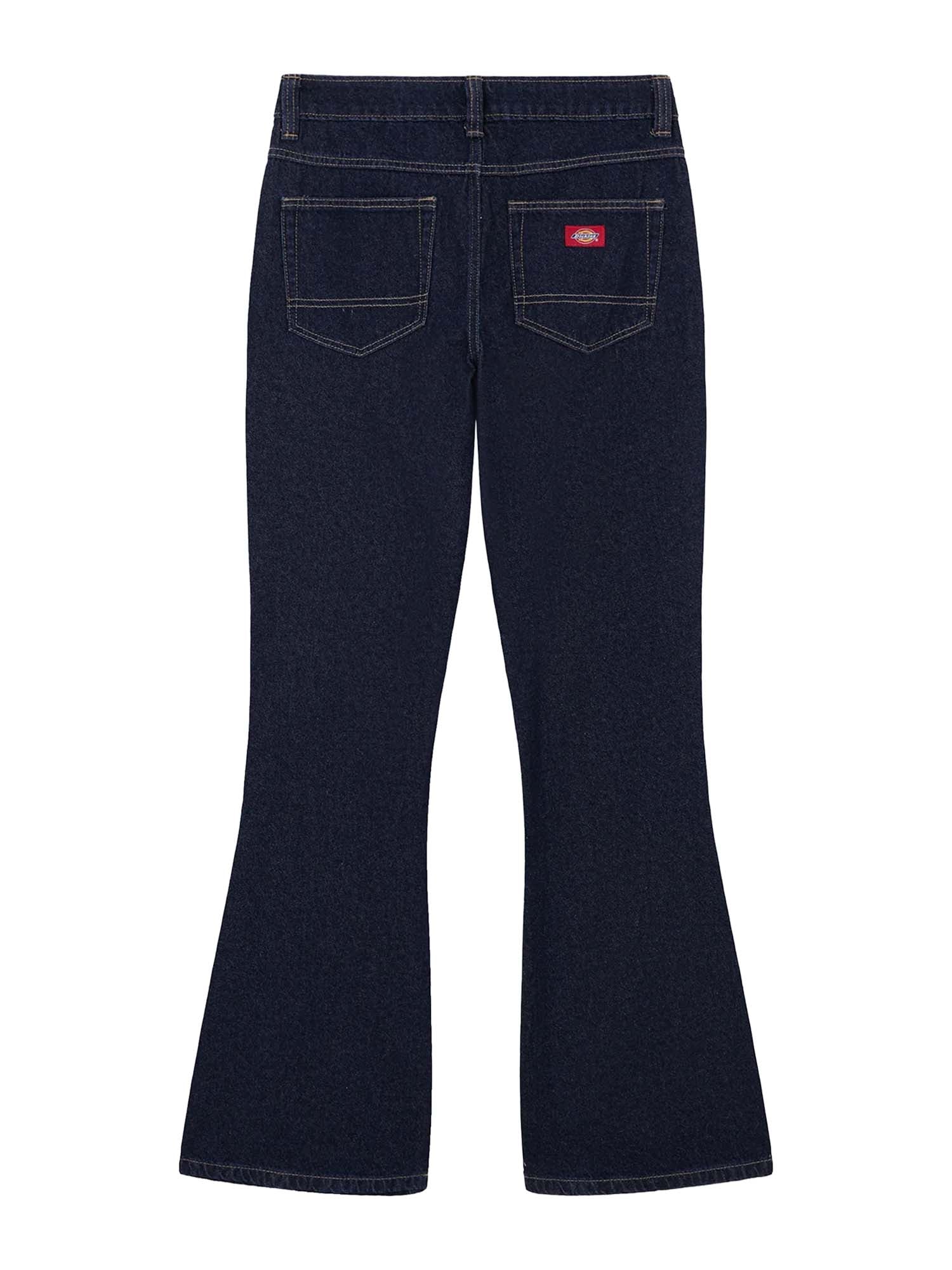 Dickies Jeans Bootcut Regular da donna Blu