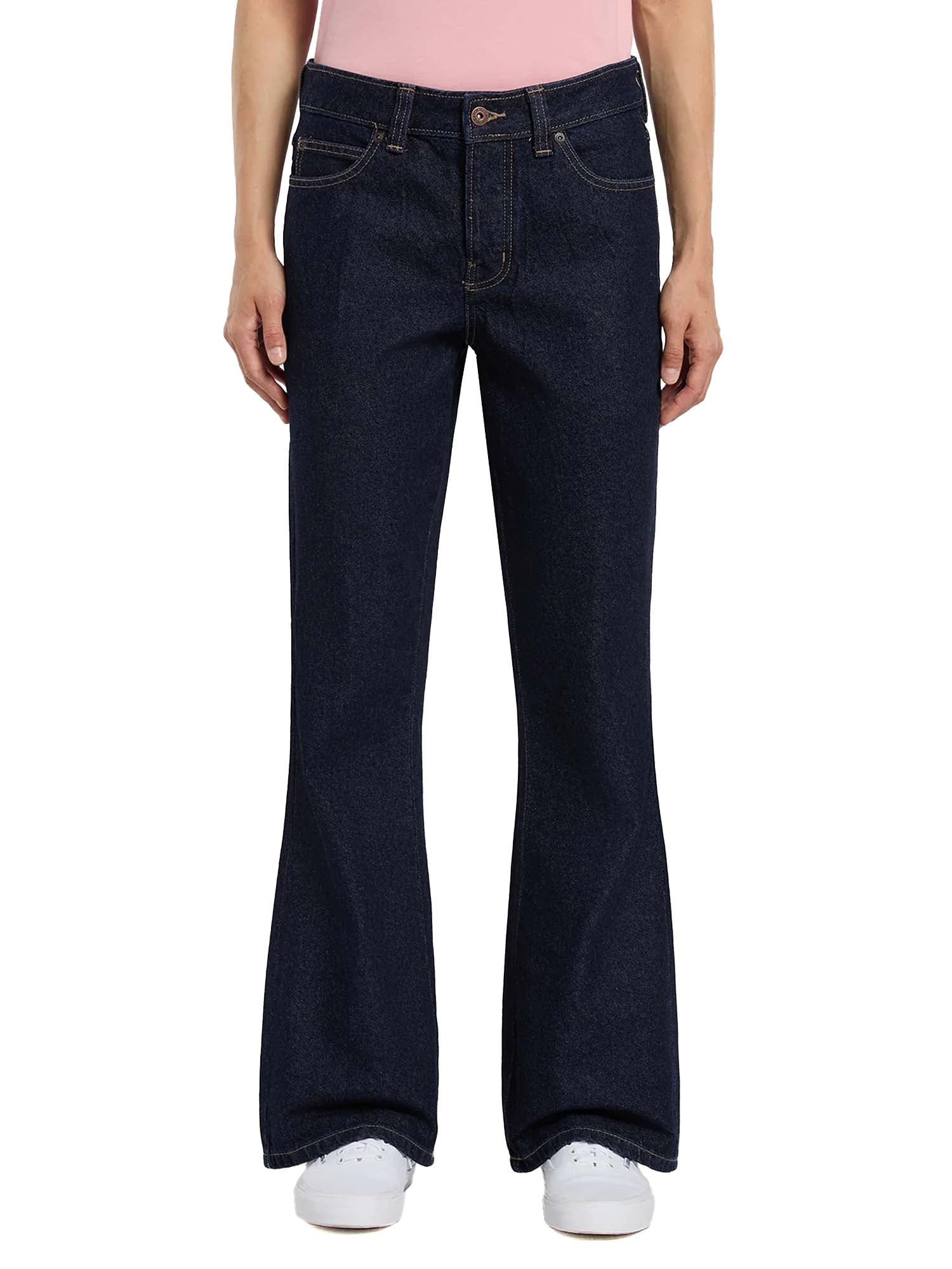 Dickies Jeans Bootcut Regular da donna Blu