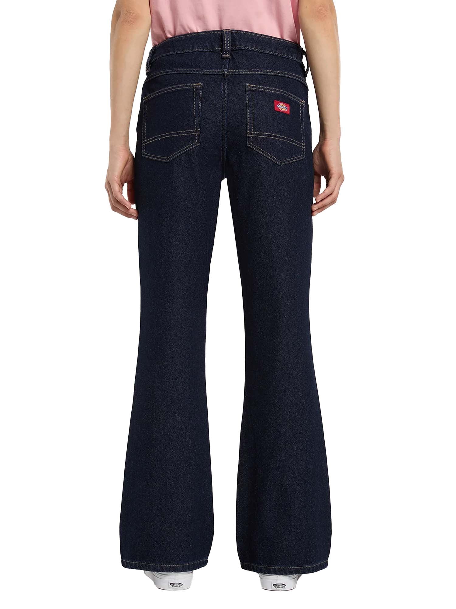 Dickies Jeans Bootcut Regular da donna Blu