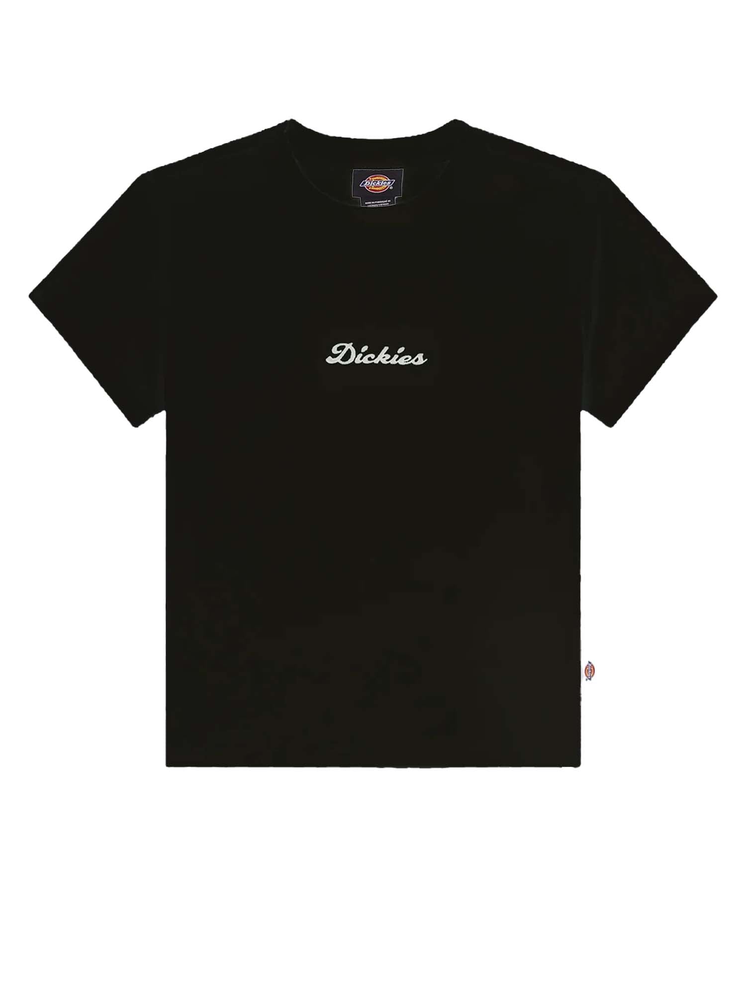 Dickies T-shirt di peso medio Wellsville da donna Nero