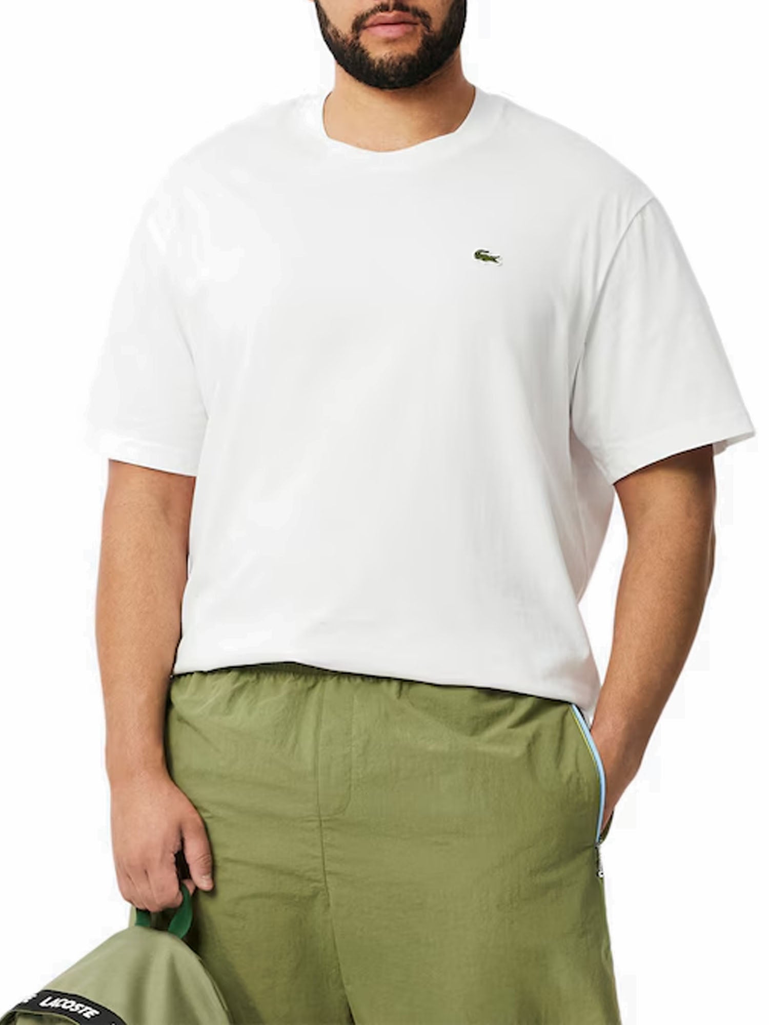 Lacoste T-shirt in cotone Bianco