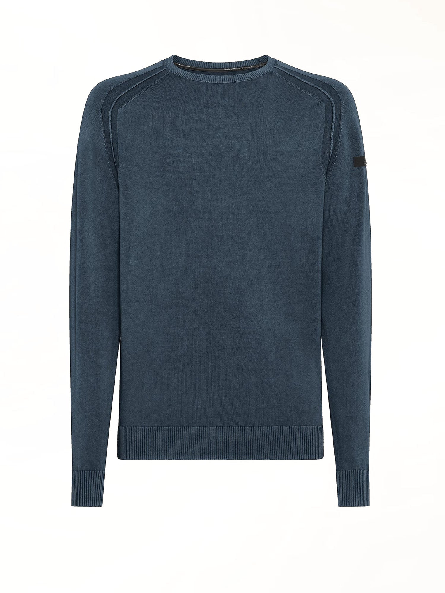 Rrd Maglione Techno Wash Round 14 Blu