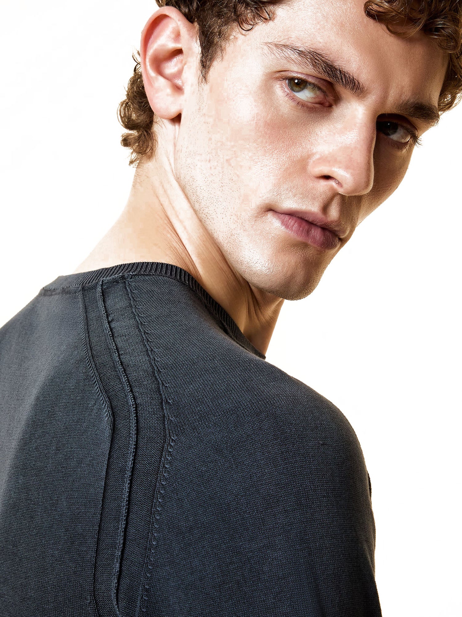 Rrd Maglione Techno Wash Round 14 Blu