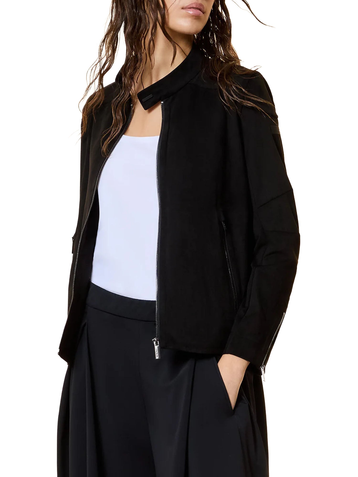 Rrd Giacca Biker Jkt Nero