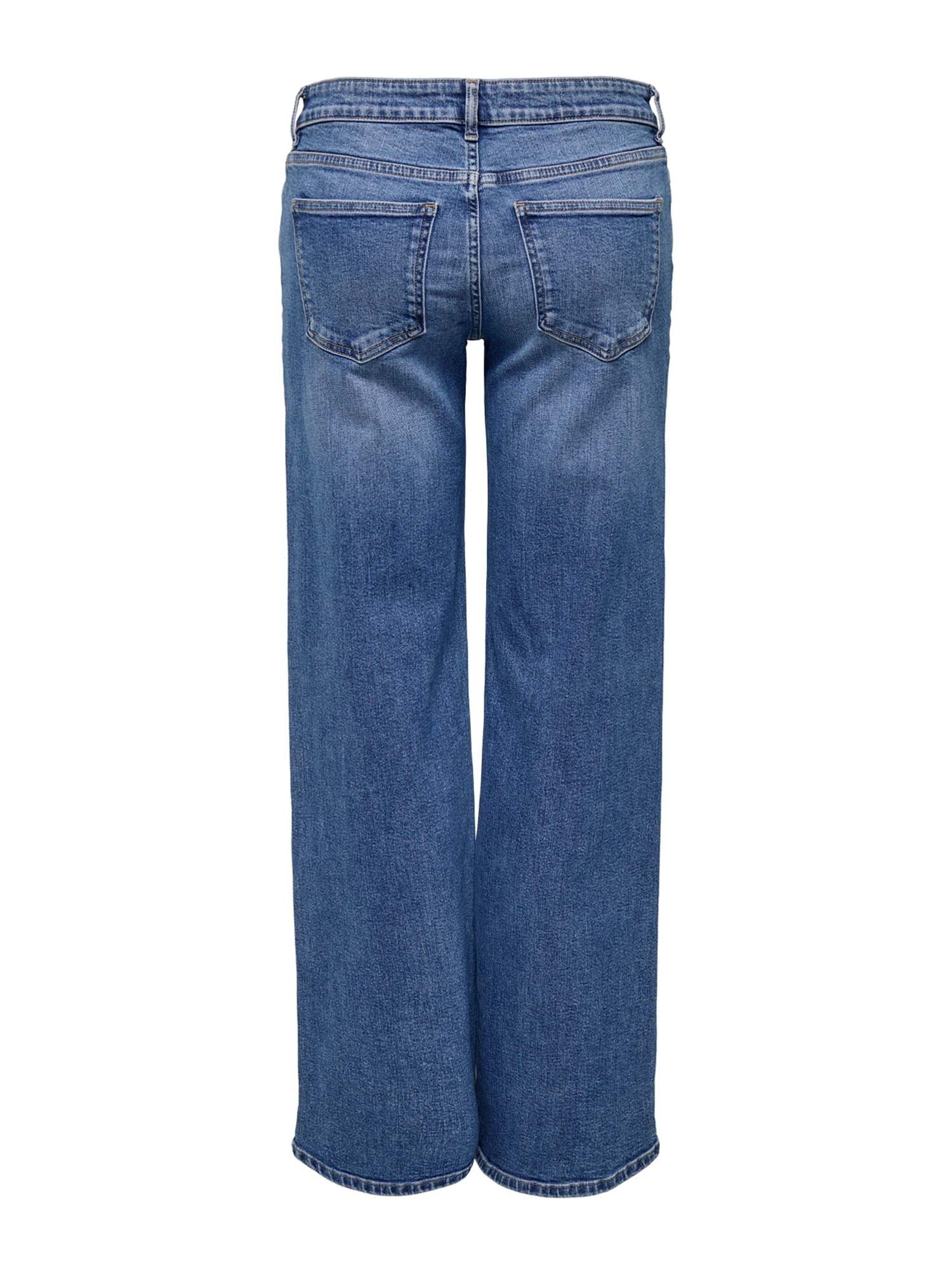 Only Jeans Onljudy-O Vita Bassa Straight Fit Blu