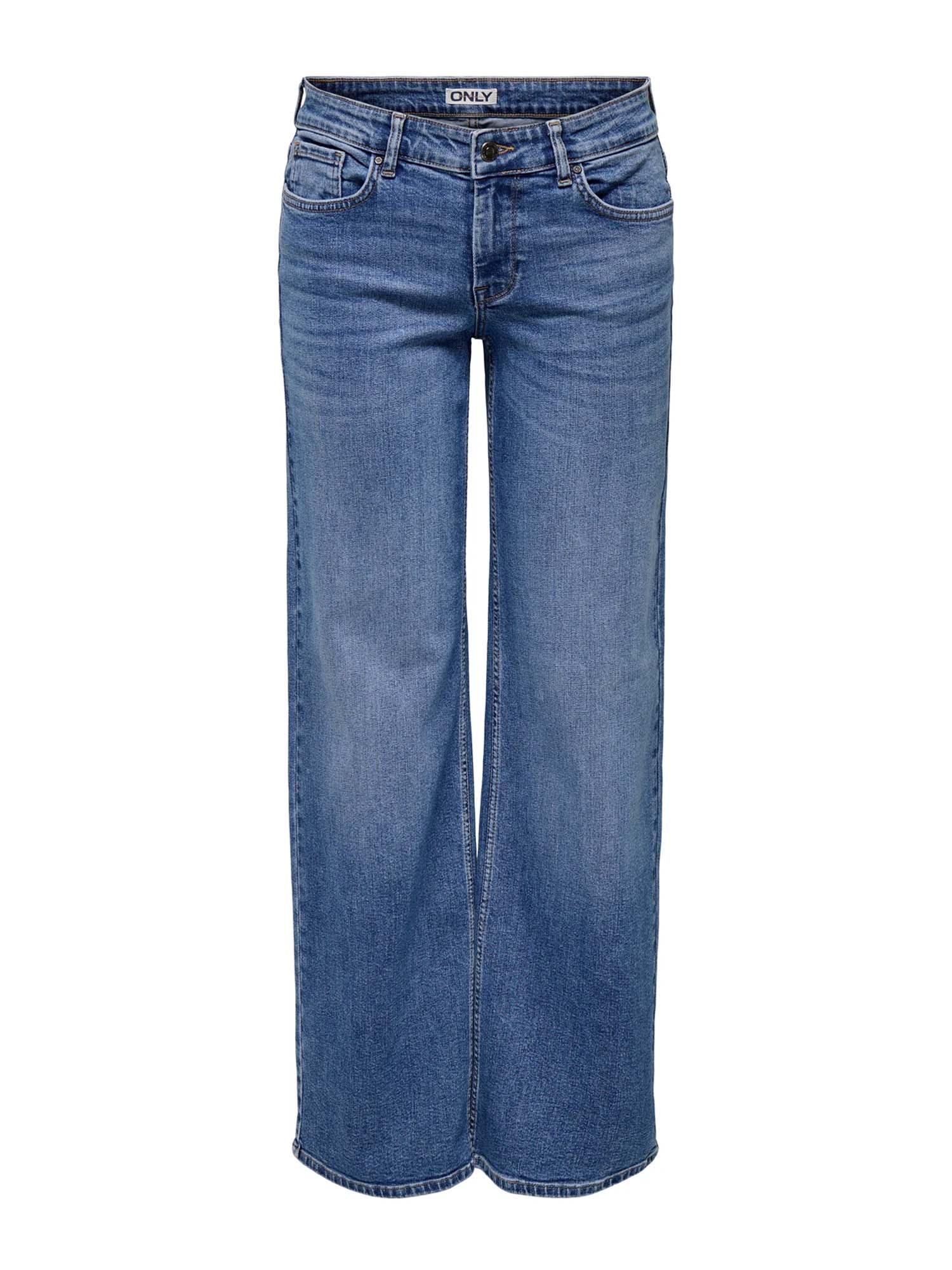 Only Jeans Onljudy-O Vita Bassa Straight Fit Blu