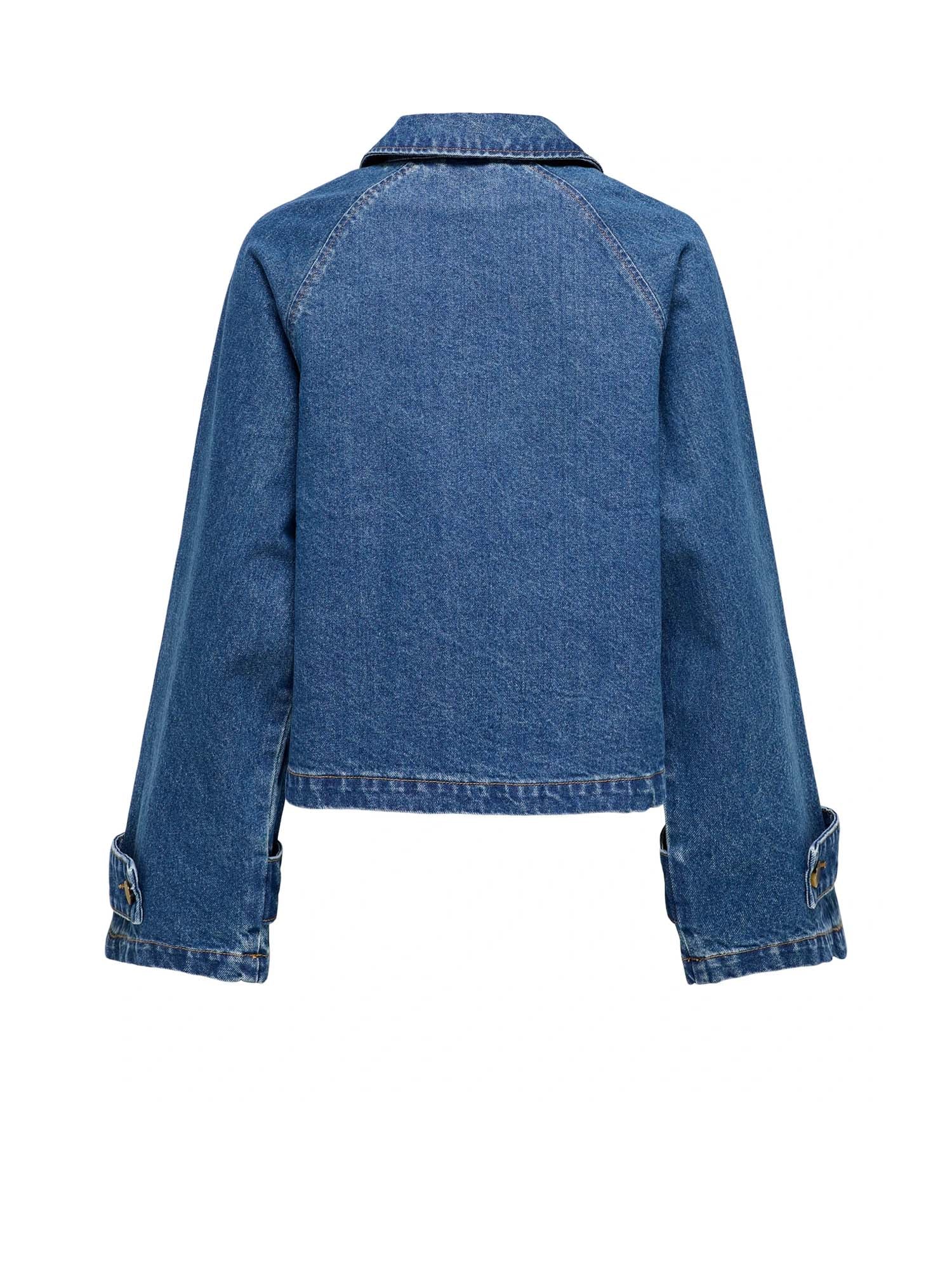 Only Giubbotto di jeans April Blu