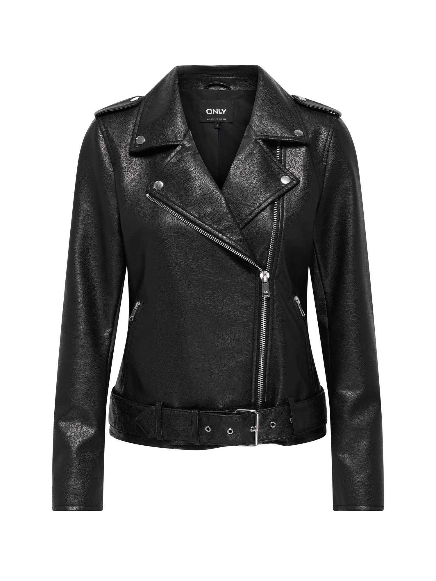 Only Giacca biker Mille Nero