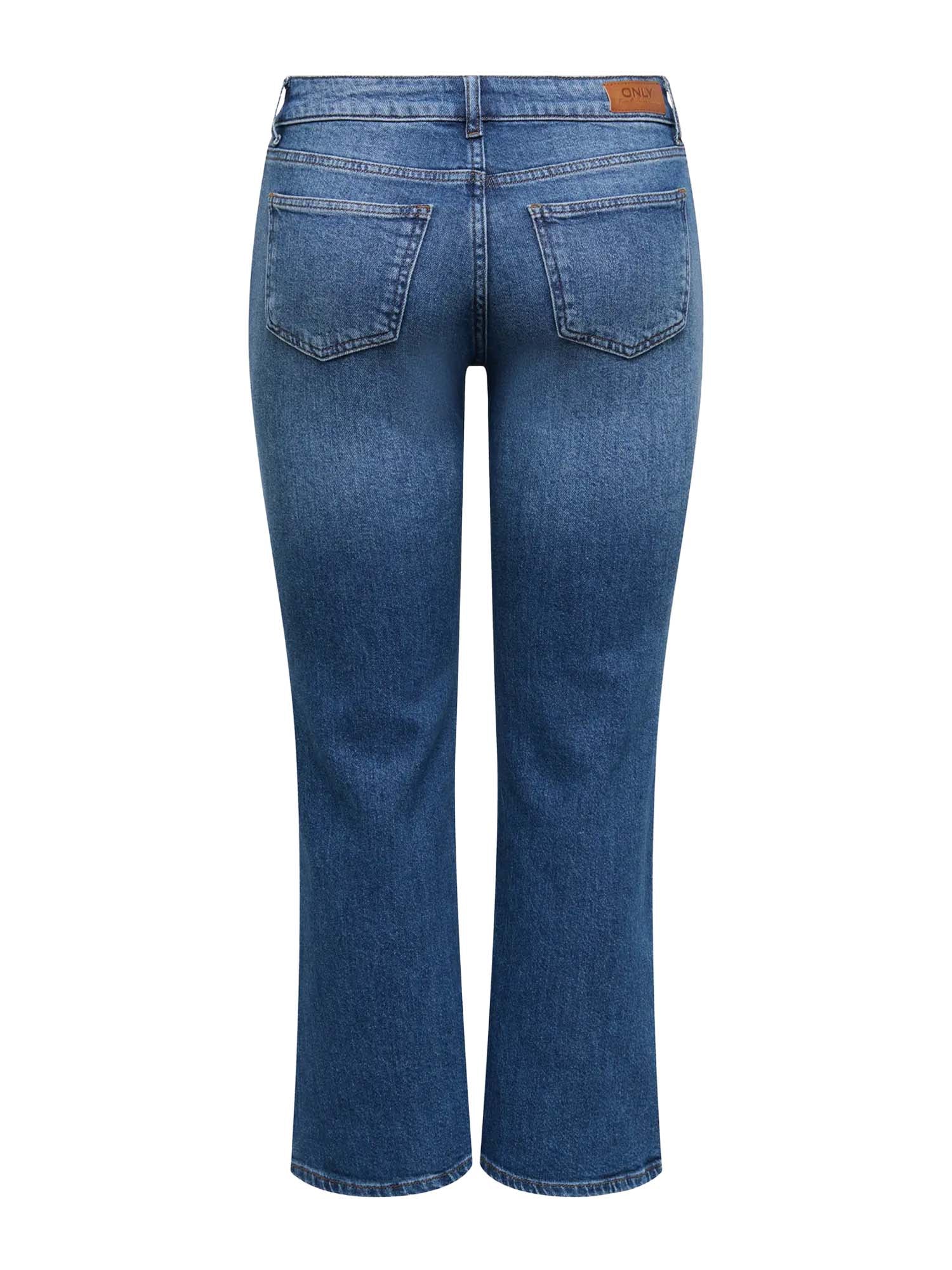 Only Jeans Onlsage Lw Kickflare Dnm Dnm Tai Blu