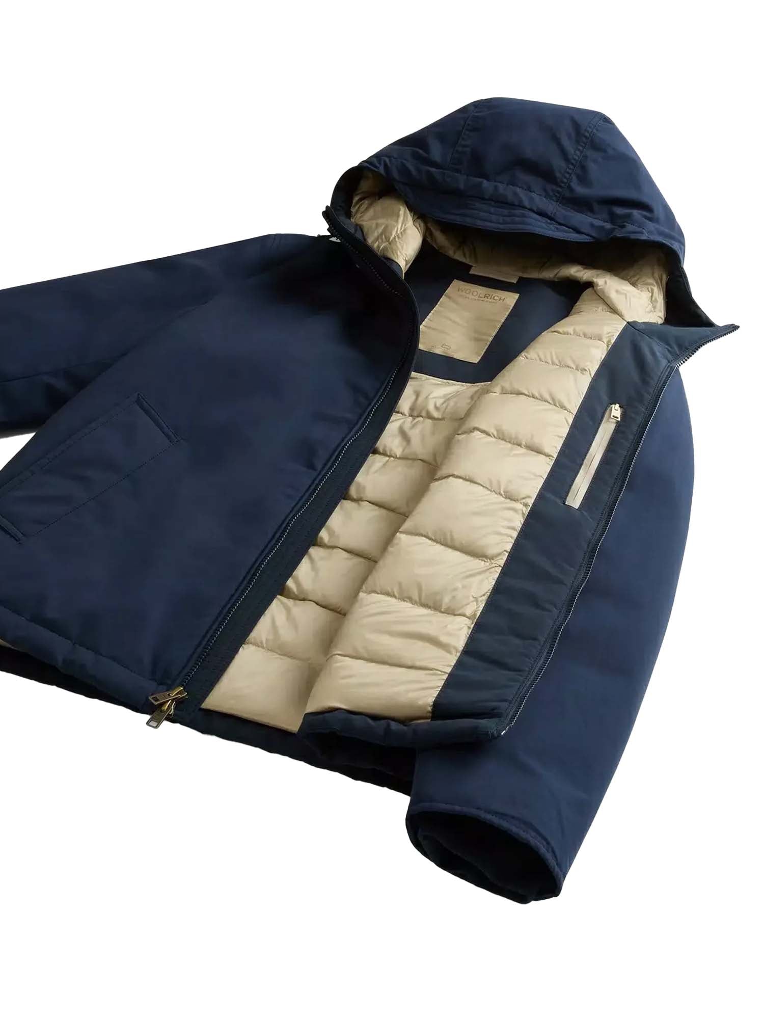 Woolrich GIacca Mountain Cloth Pacific Blu