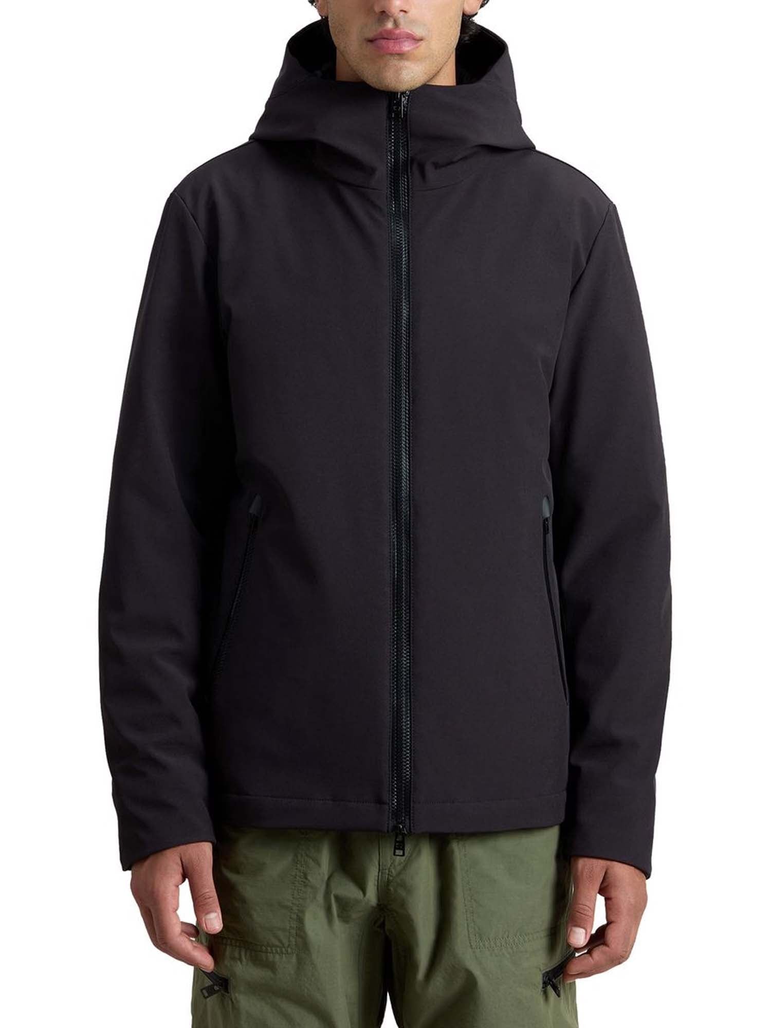 Woolrich Giacca Softshell Pacific Nero
