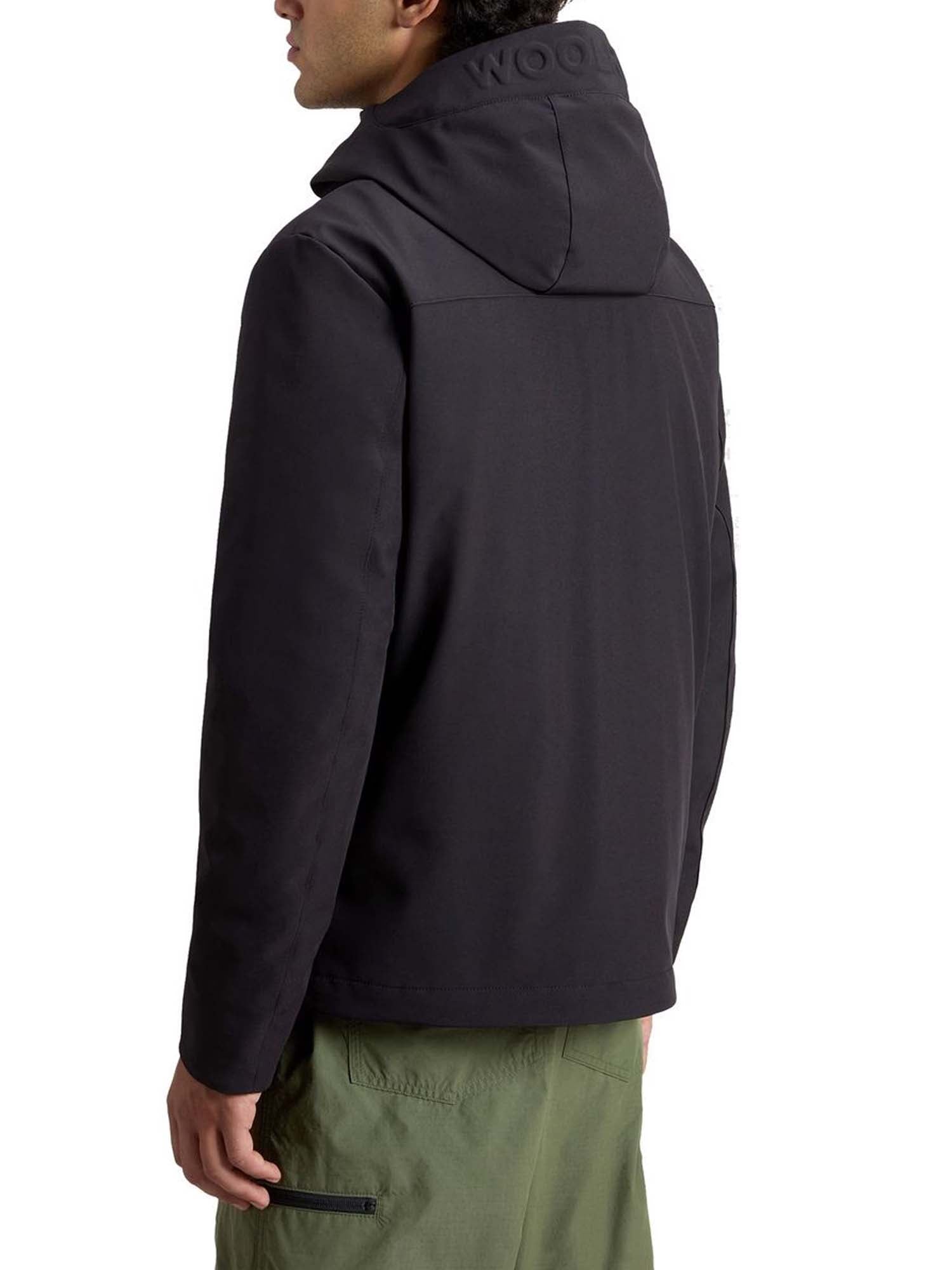 Woolrich Giacca Softshell Pacific Nero