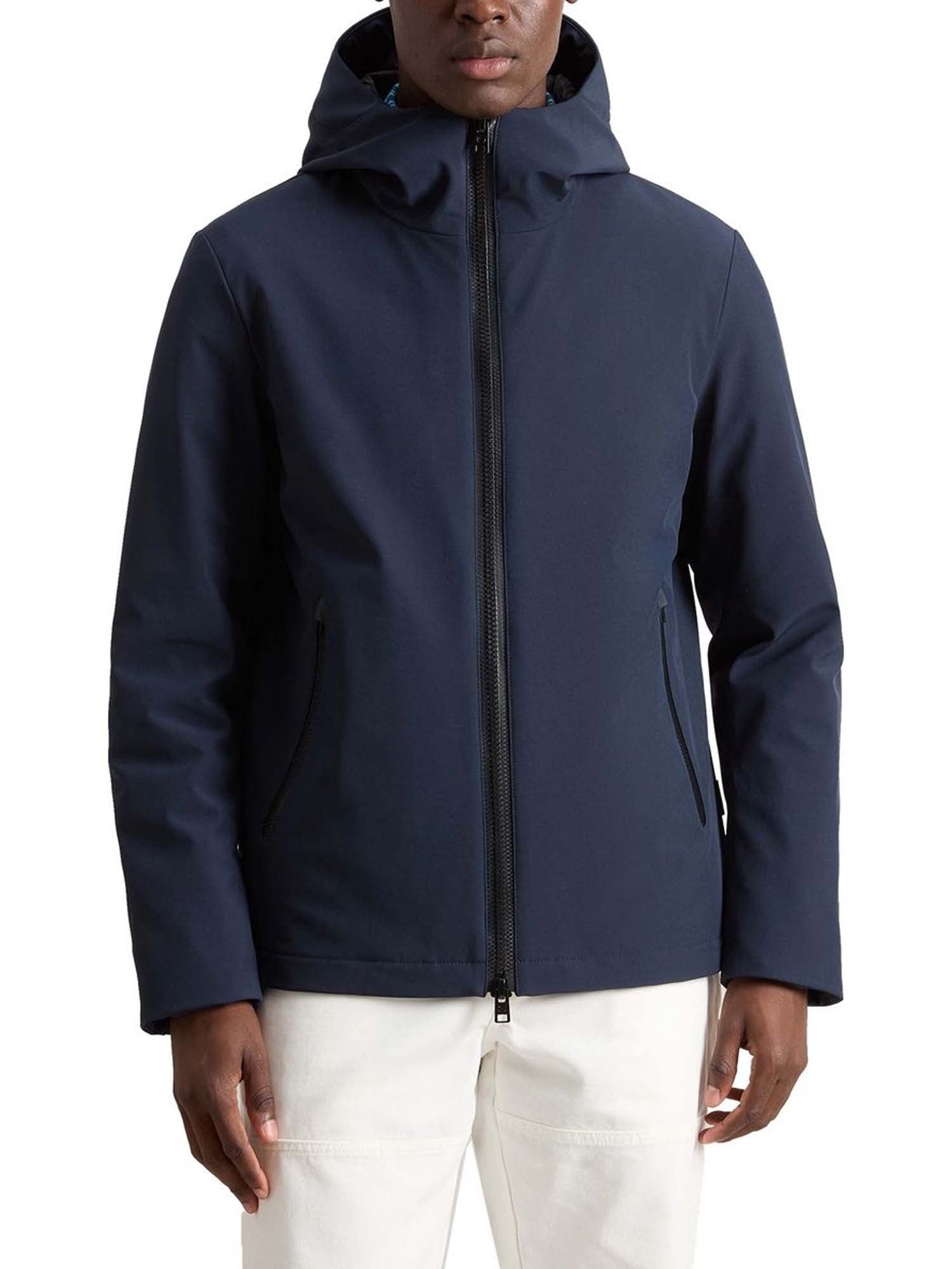 Woolrich Giacca Softshell Pacific Blu