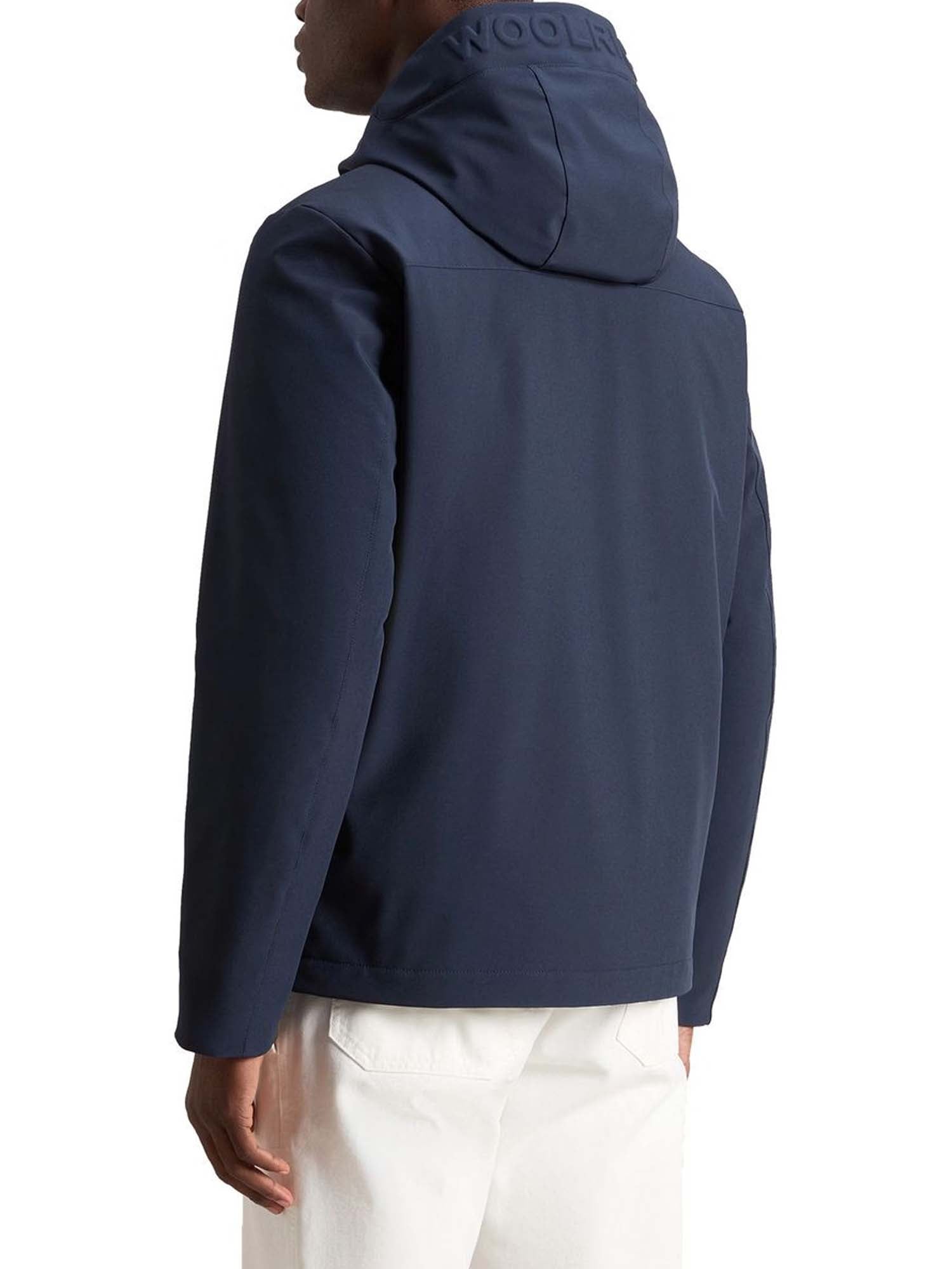 Woolrich Giacca Softshell Pacific Blu