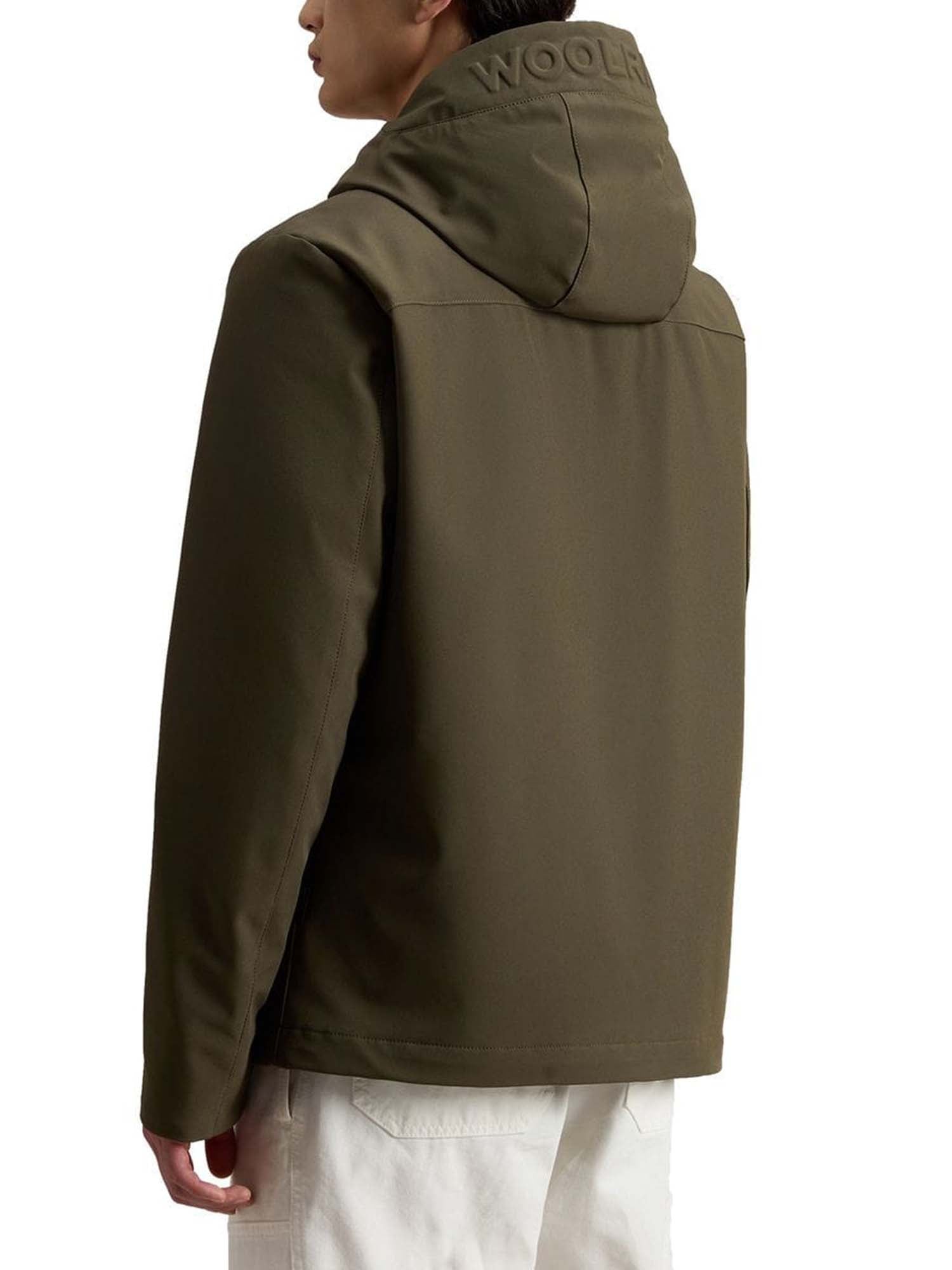 Woolrich Giacca Softshell Pacific Verde