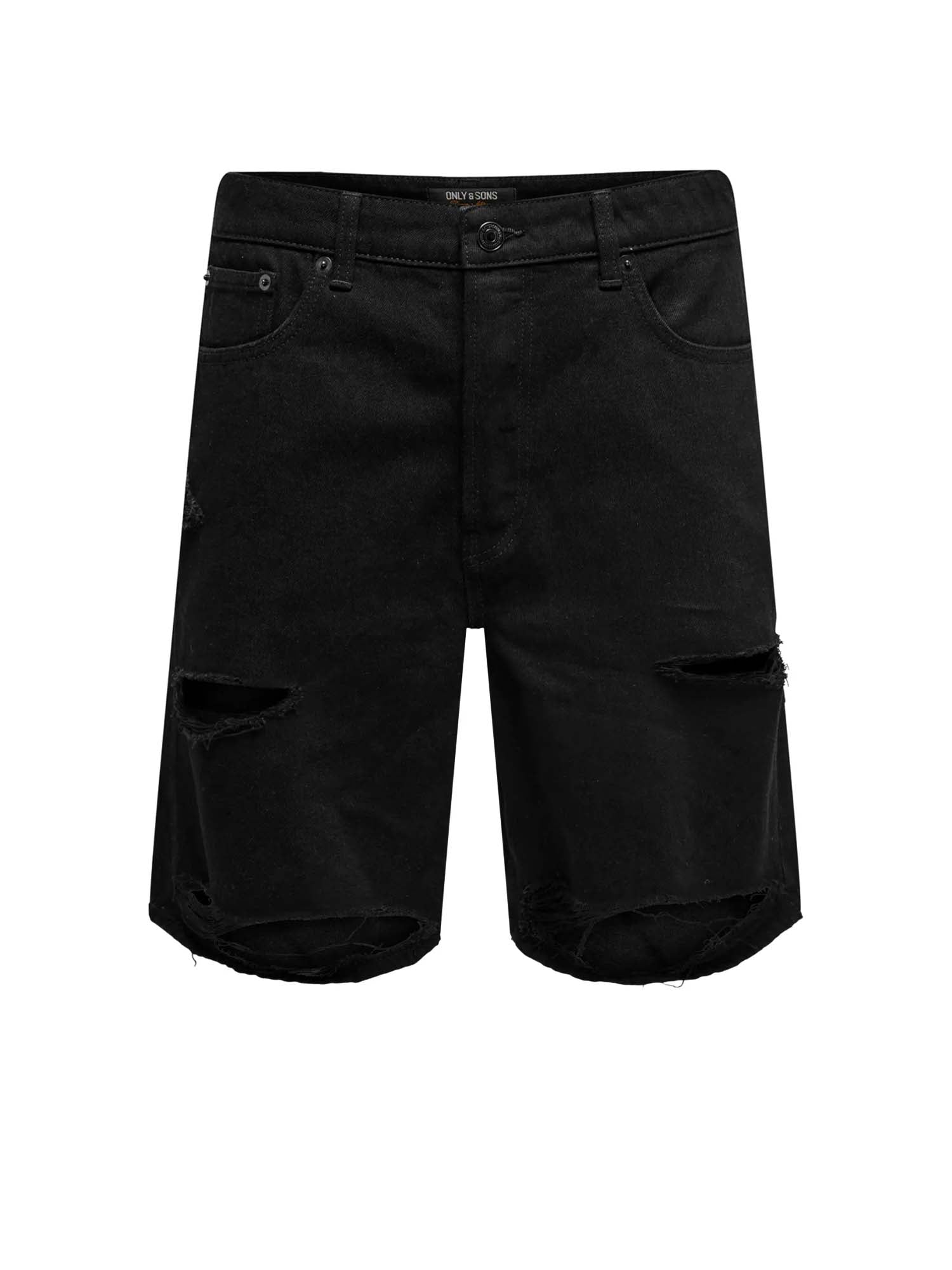 Only & Sons Shorts Onsfade Loose Des Nero