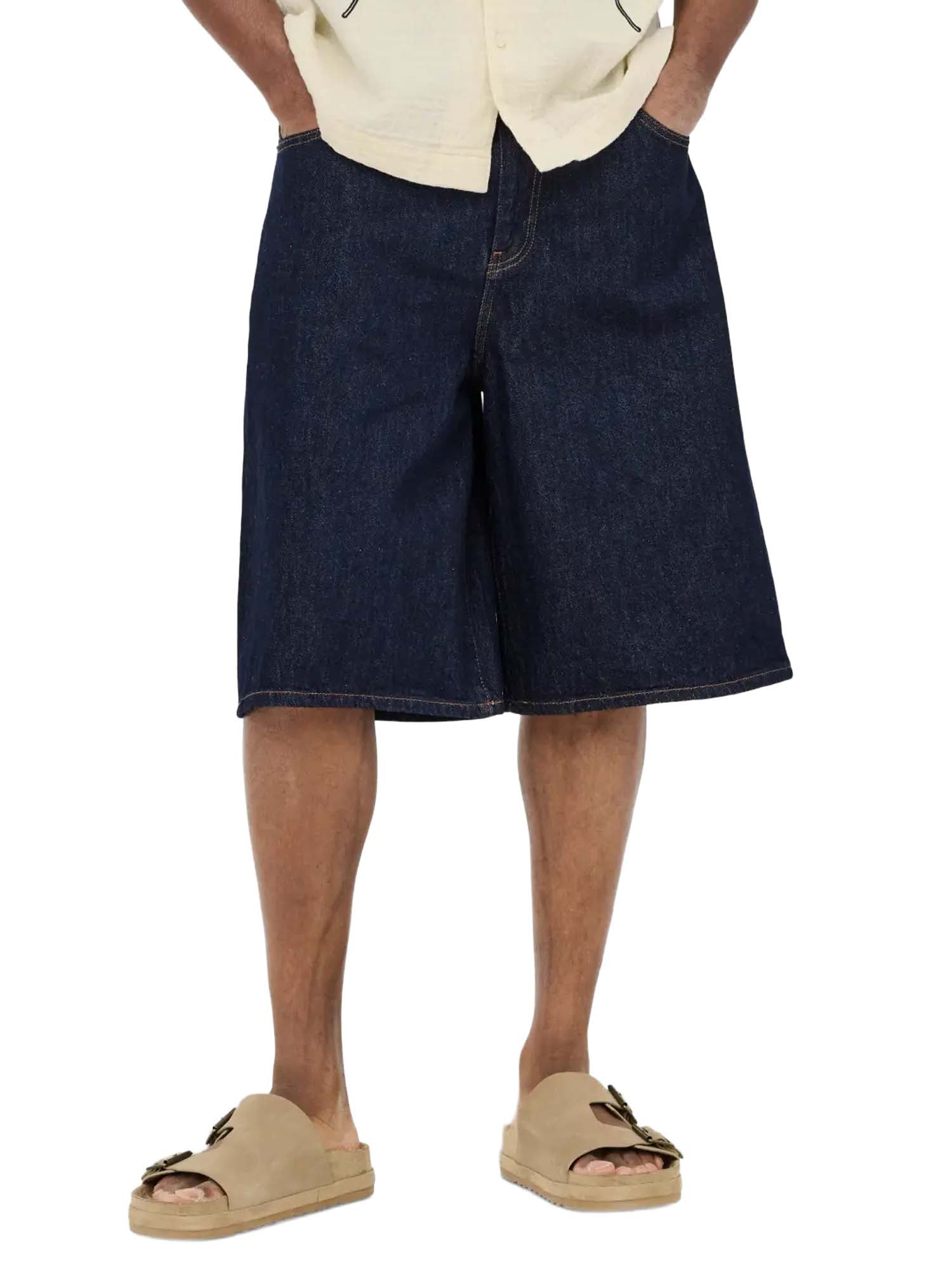 Only & Sons Shorts Onscarl Rinse 6916 Denim Blu