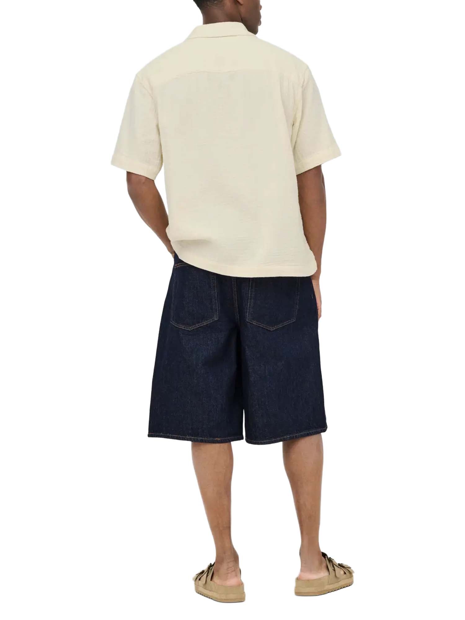 Only & Sons Shorts Onscarl Rinse 6916 Denim Blu