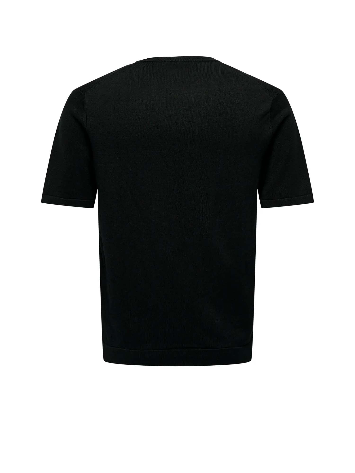 Only & Sons T-Shirt Onswyler Life Reg 14 Ss Knit Noos Nero