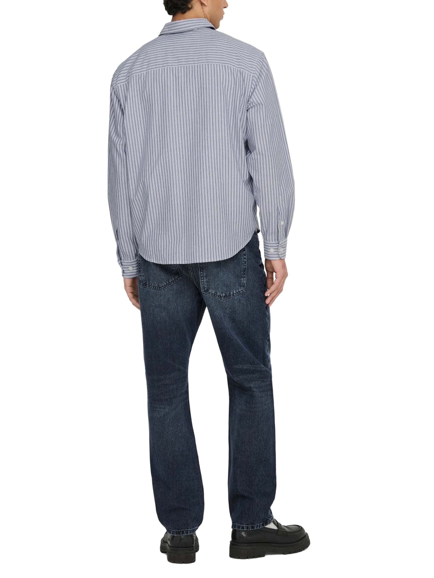 Only & Sons Camicia Onsgiorgio oxford Azzurro