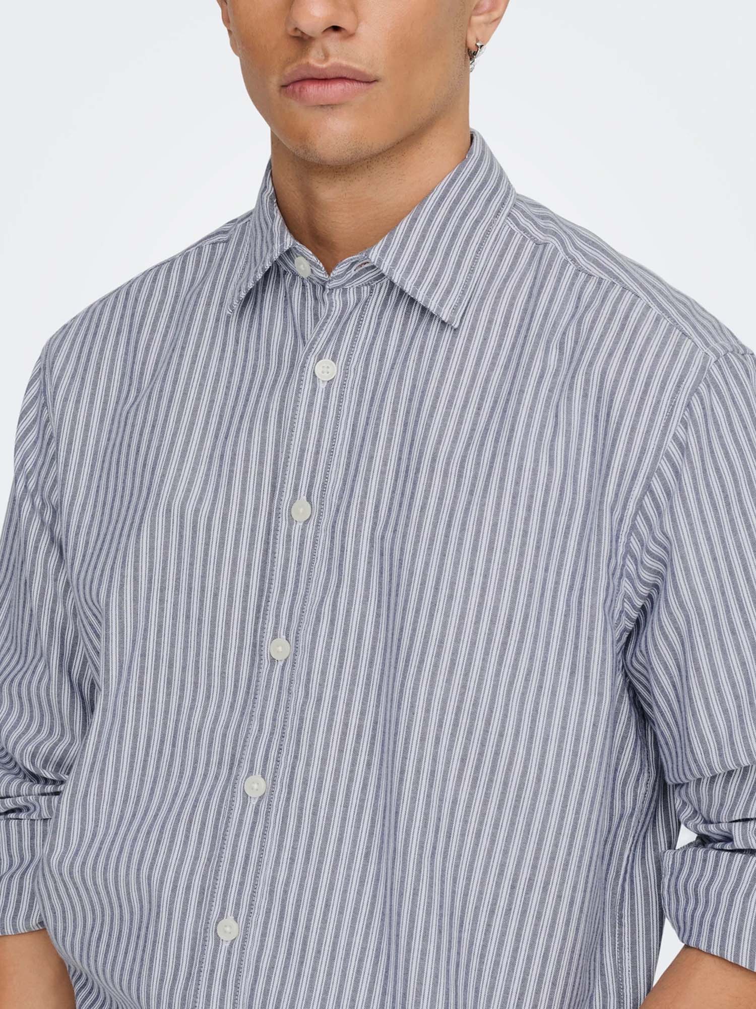 Only & Sons Camicia Onsgiorgio oxford Azzurro