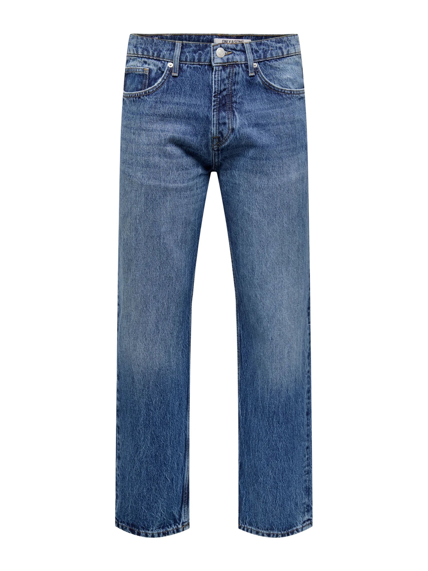 Only & Sons Jeans Straight Fit Onsedge Blu